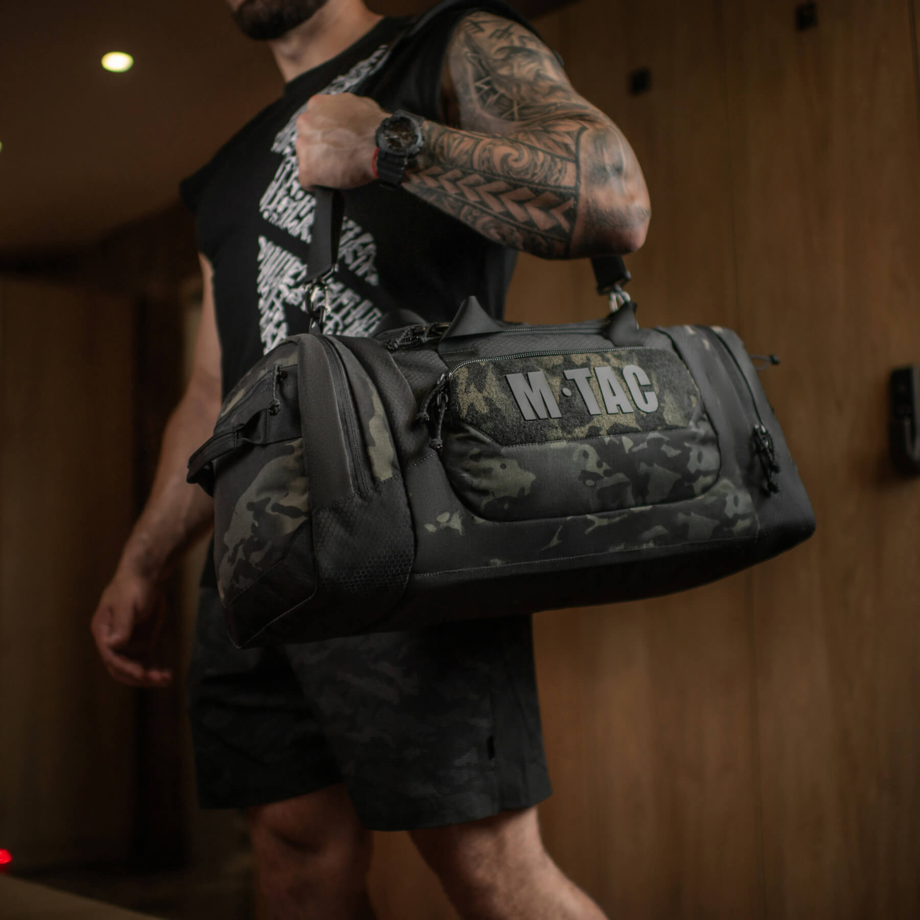 M-Tac сумка-баул Sport 38л Elite Multicam Black