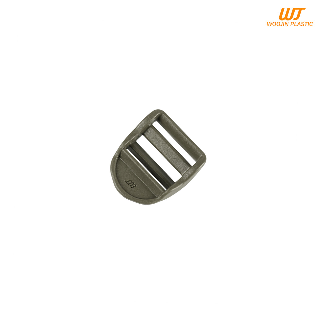 Woojin Plastic регулятор ременя Standard Curved T/L 25mm Olive