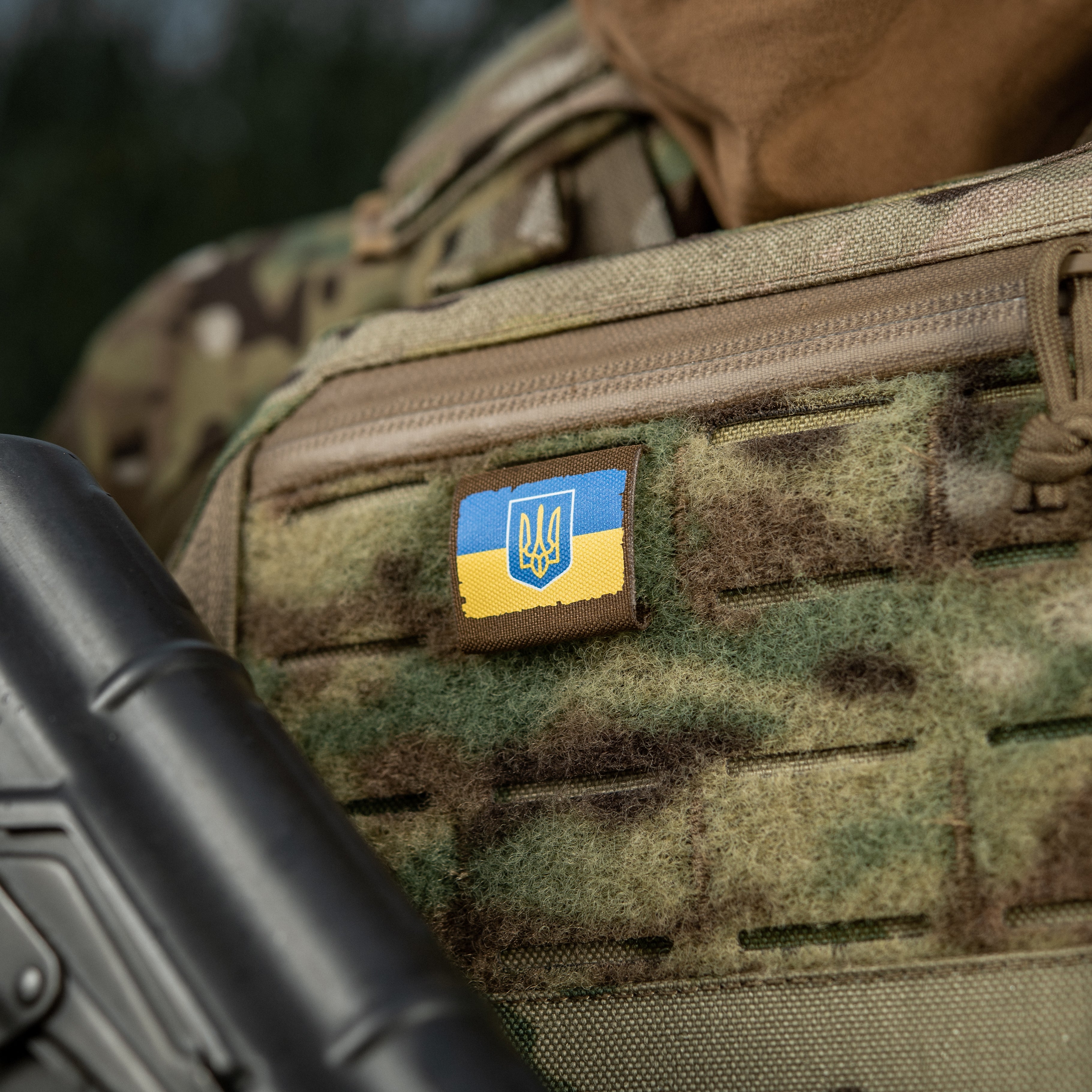 M-Tac MOLLE Patch Прапор України з гербом Full Color/Coyote