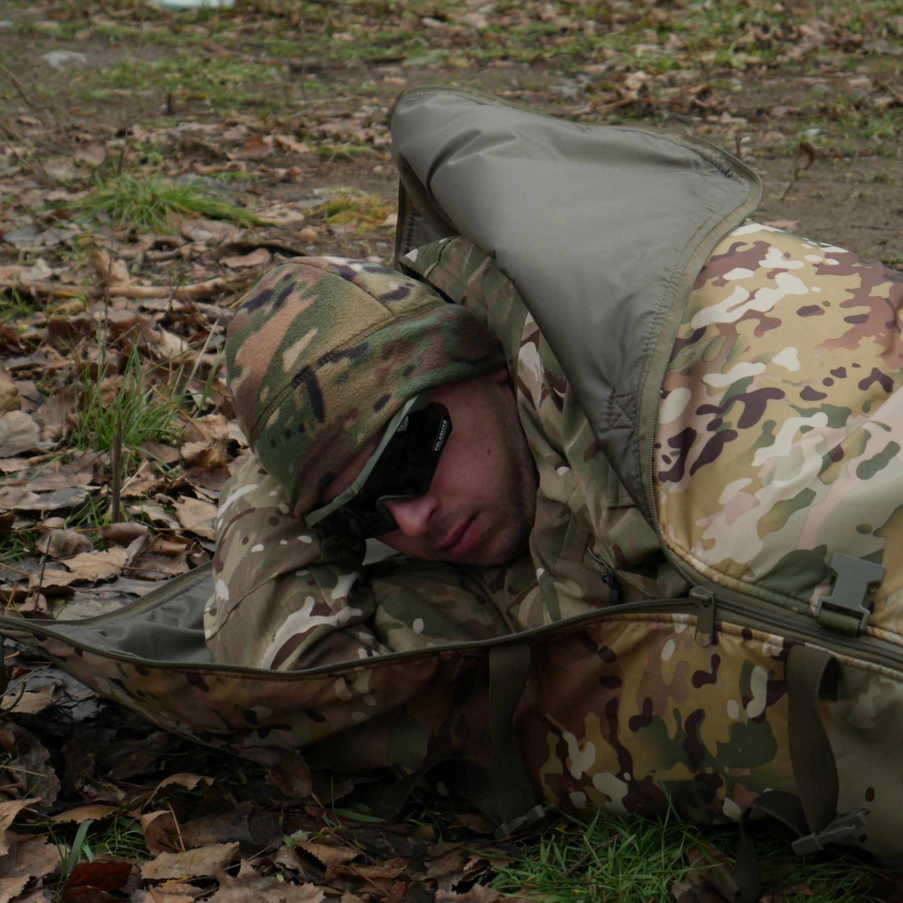 Спальний мішок-пончо 6в1 Multishelter Kiborg Multicam утеплений