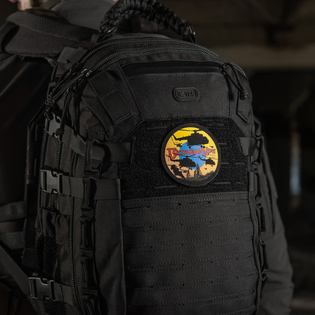 M-Tac нашивка Ukraine Now Black