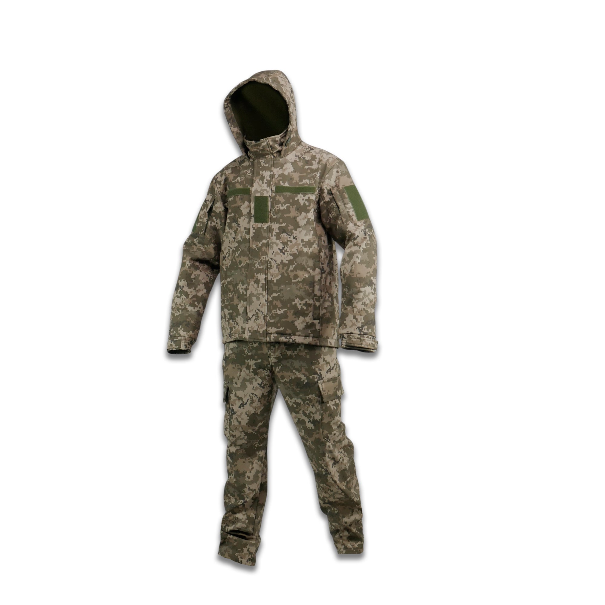 Демісезонний костюм Softshell Kiborg Піксель