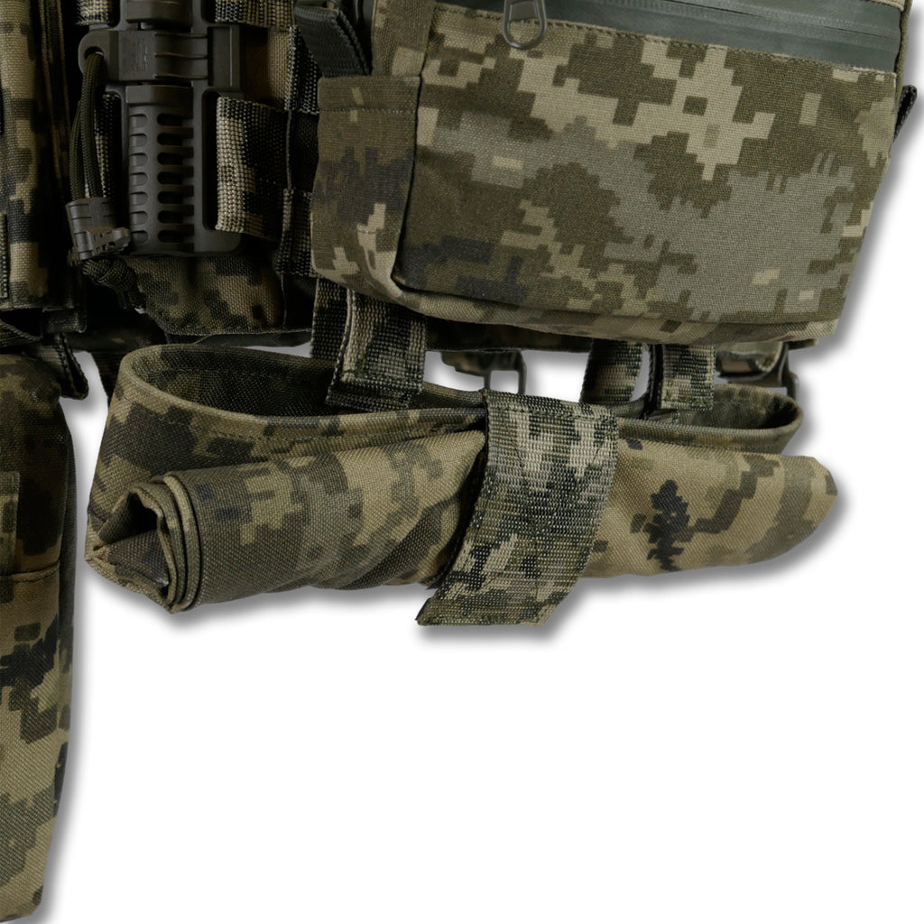 Комплект плитоноска Kiborg GU Gen.2 + 6 підсумків Піксель