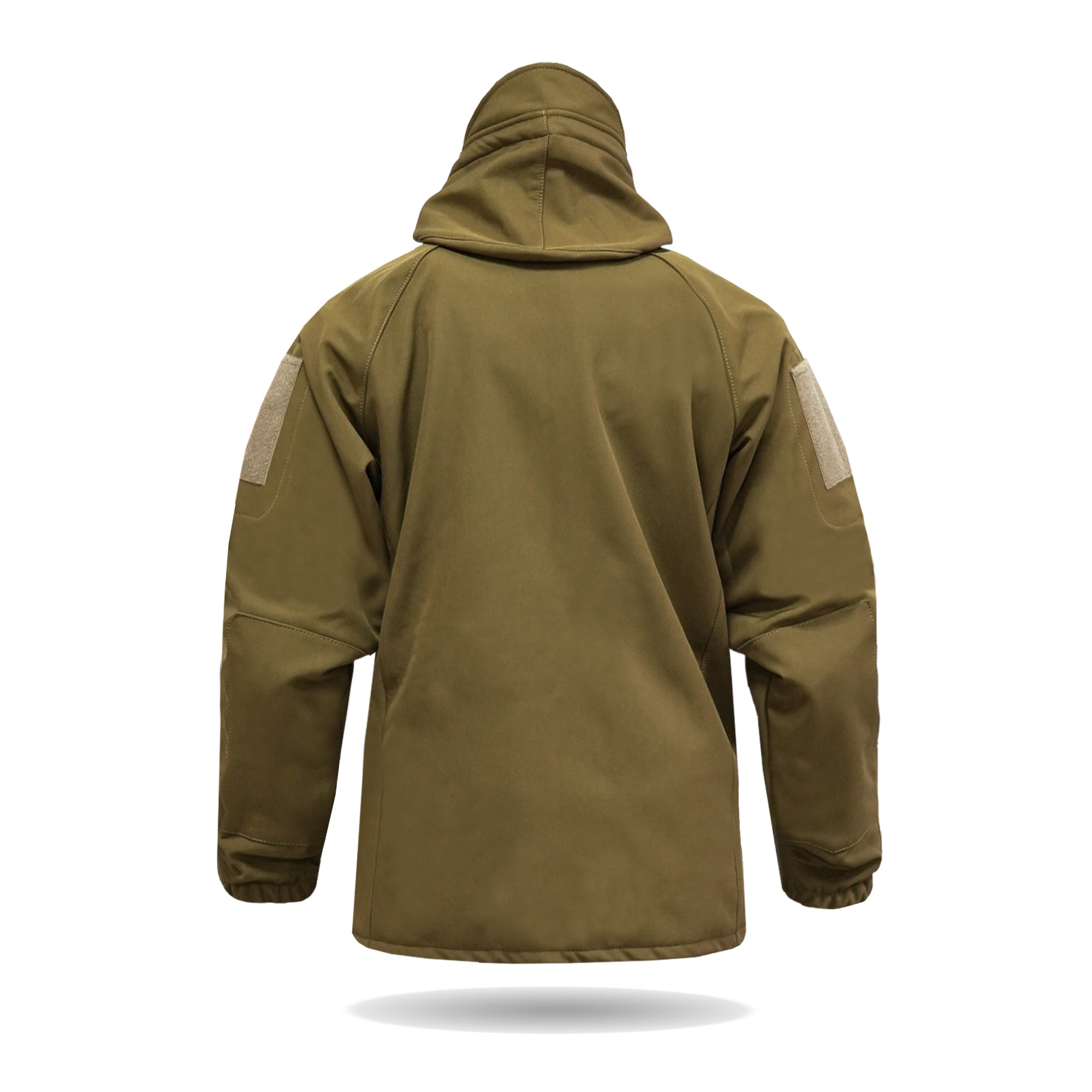 Куртка Windproof Softshell вітрозахисна (койот), водостійка, фліс 320 г/м²