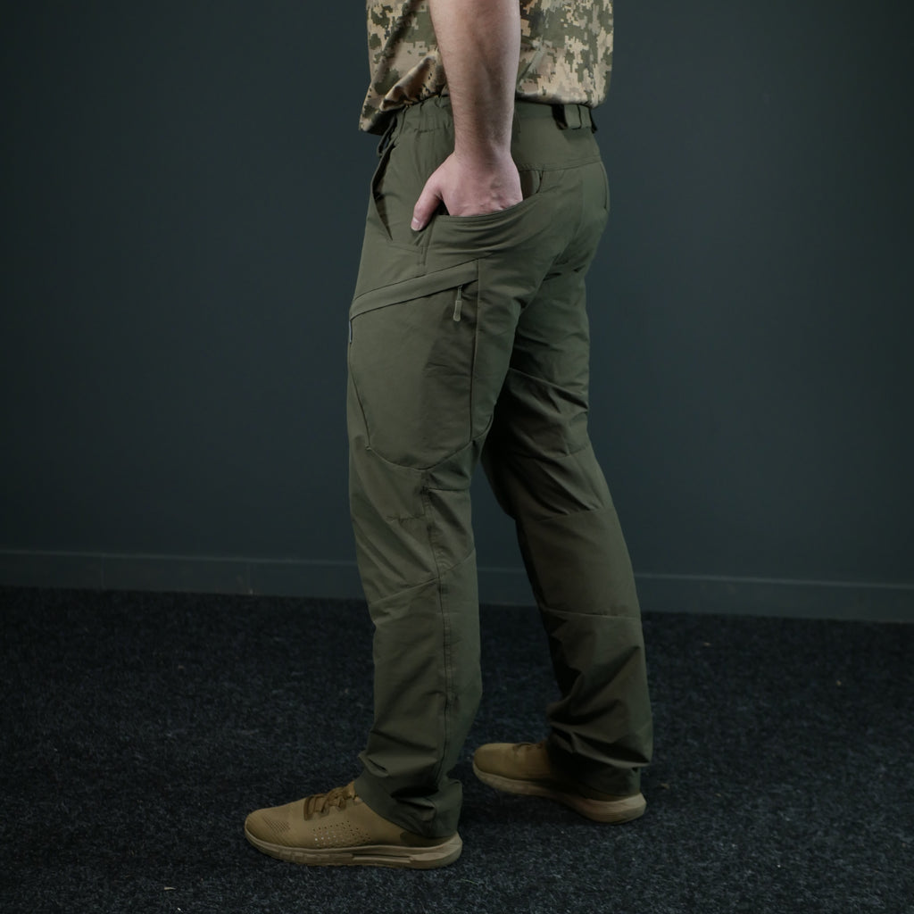 Тактичні літні штани GECON BR | Nylon-Stretch | Колір олива