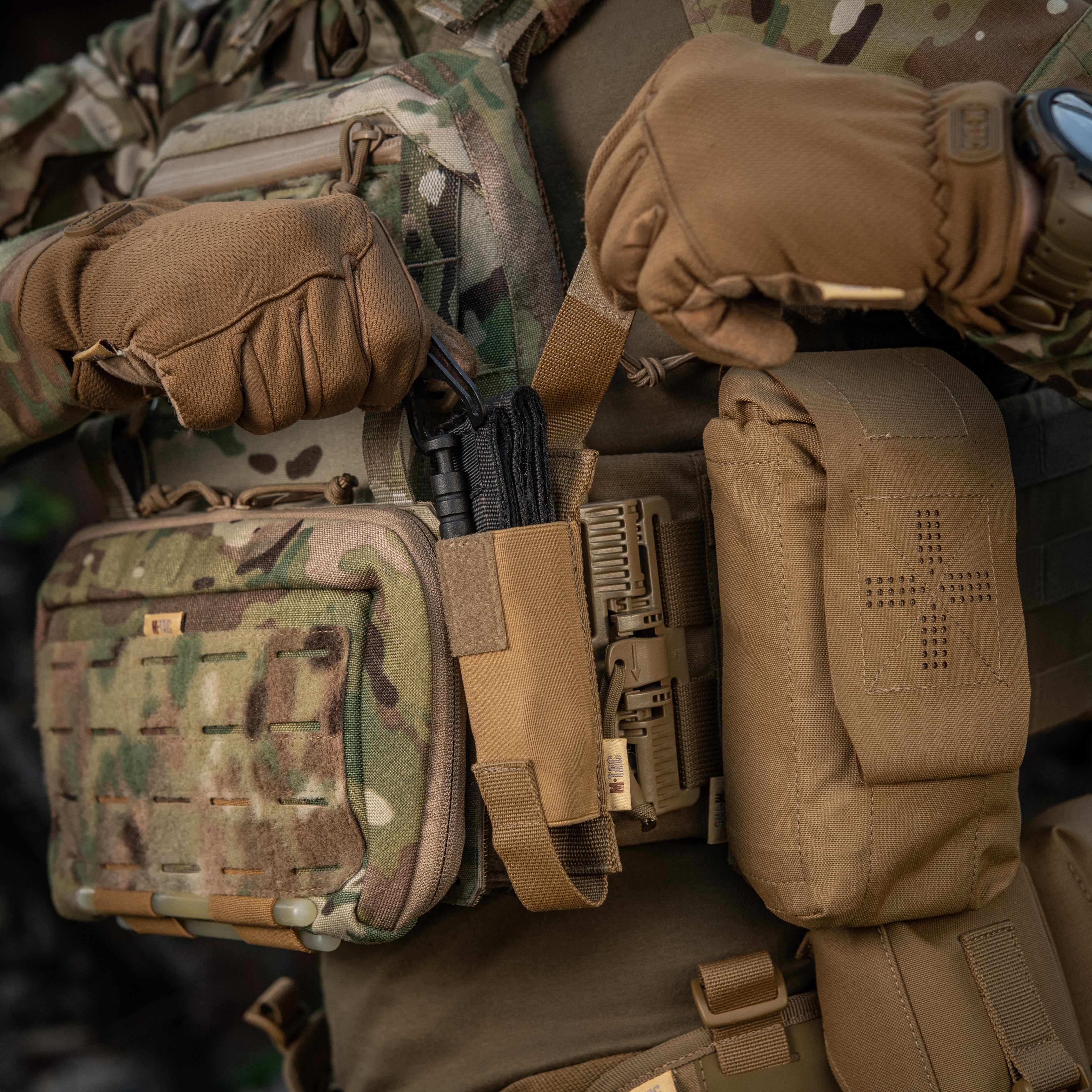 M-Tac підсумок для турнікета еластичний на липучці Gen.II Coyote