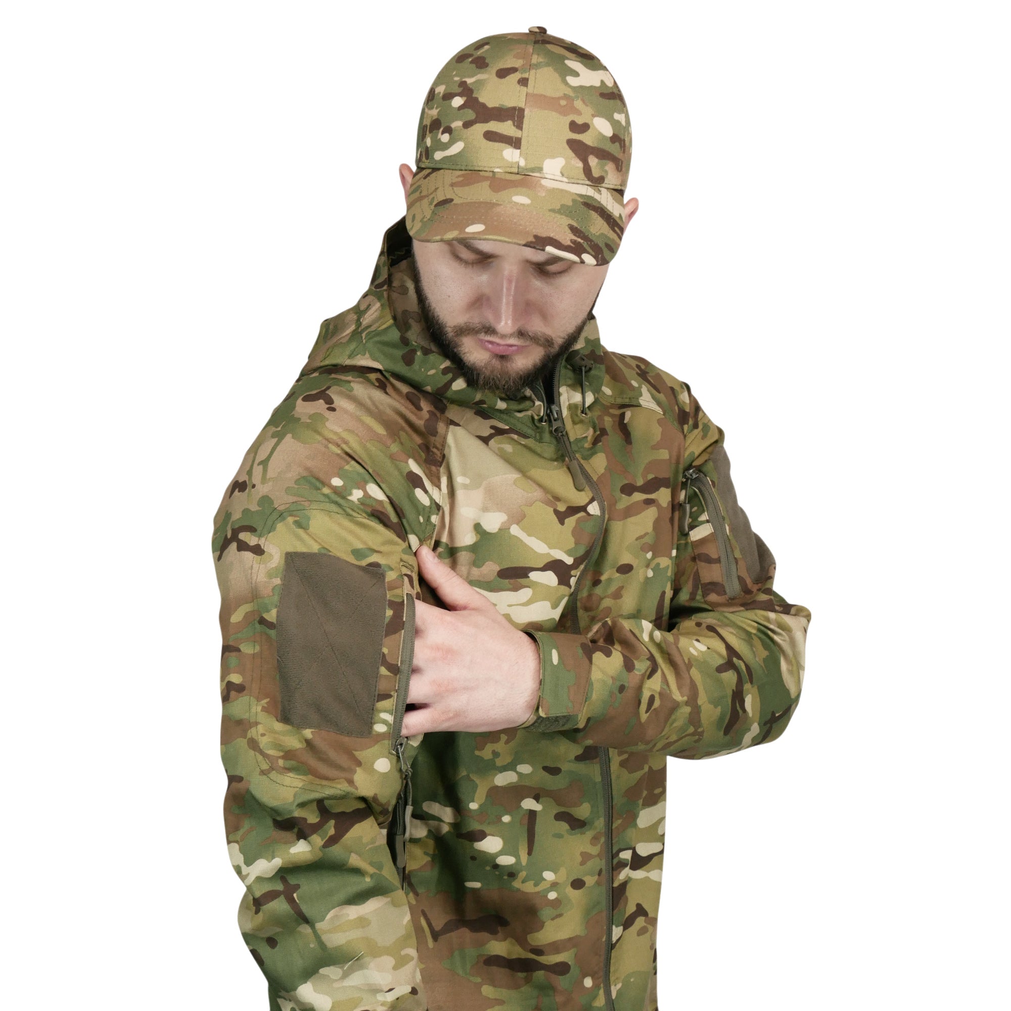 Тактична куртка Twill GEN I | Multicam | Літня військова куртка без підкладки