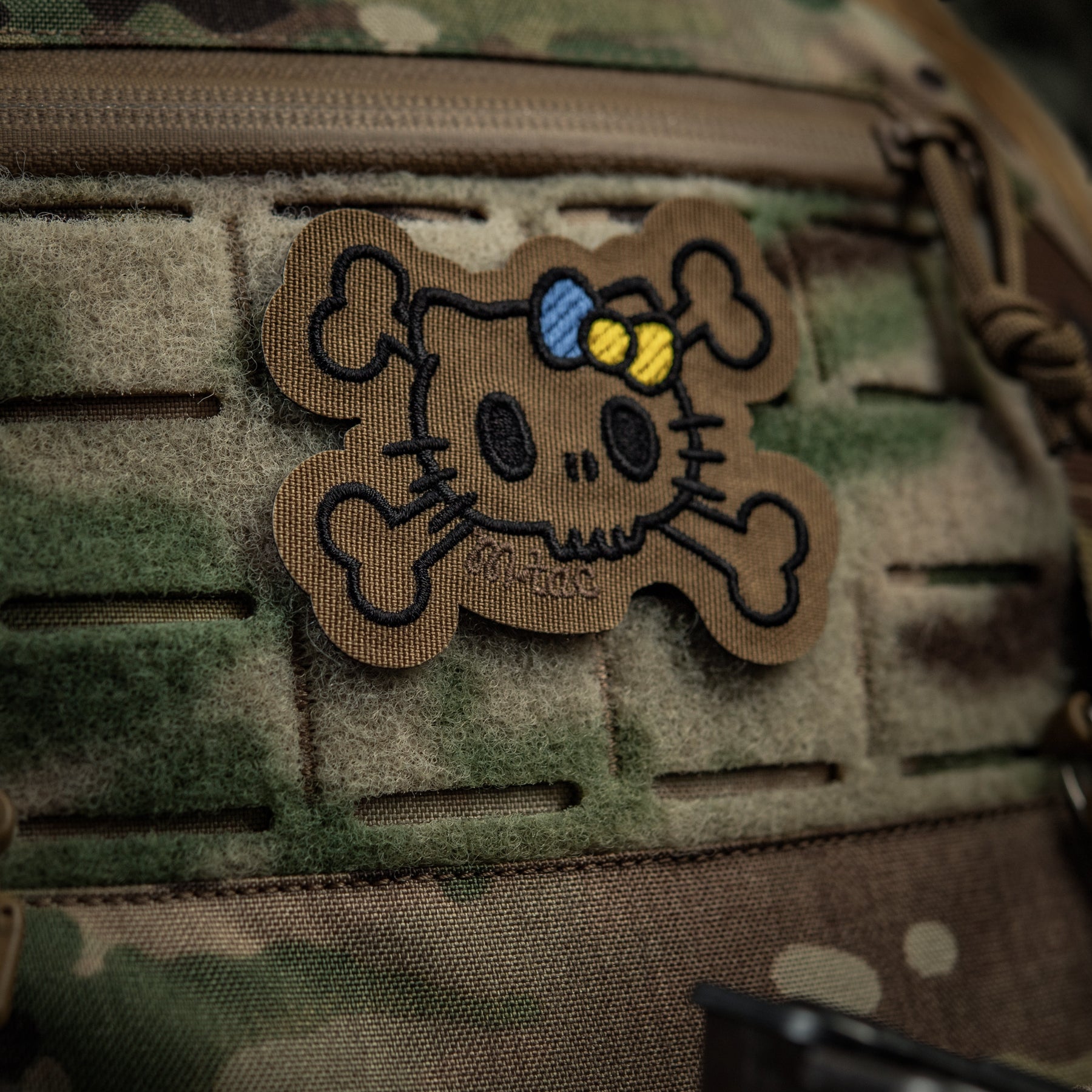 M-Tac нашивка KITTY контур (вишивка) Coyote