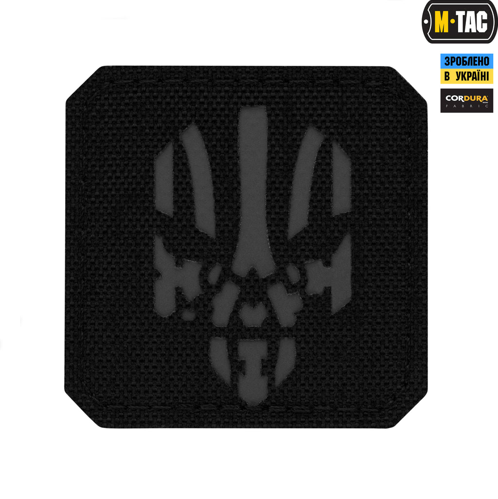 M-Tac нашивка Месник Laser Cut Black/Grey