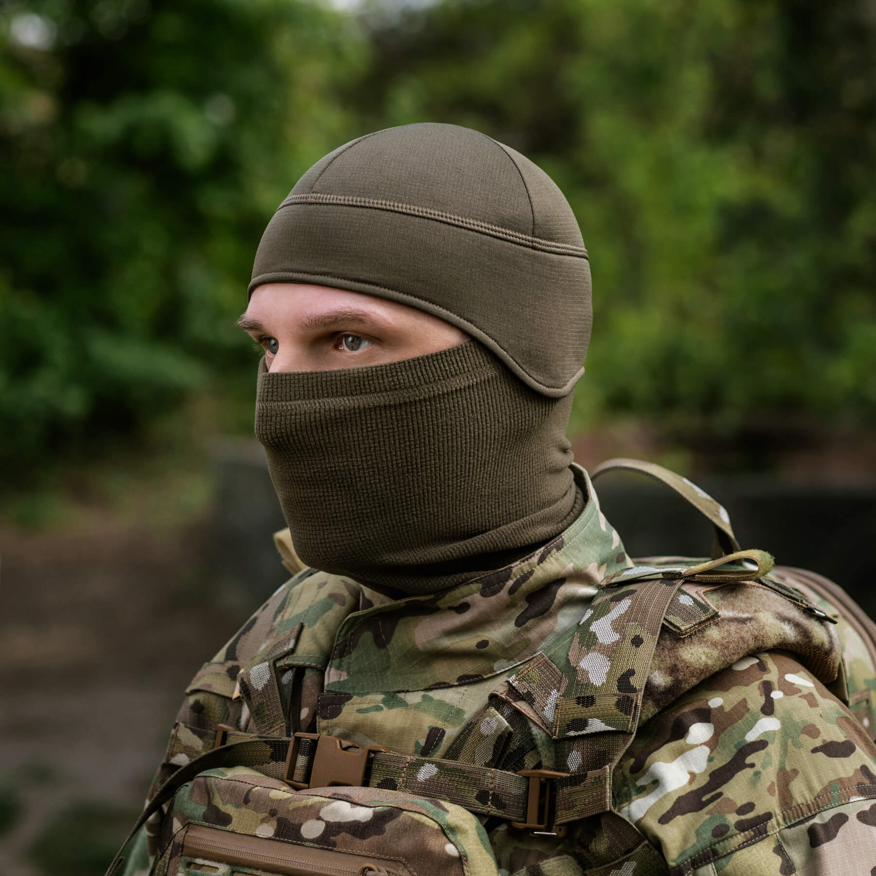 M-Tac шапка-підшоломник Gen.II мікрофліс ріп-стоп Dark Olive