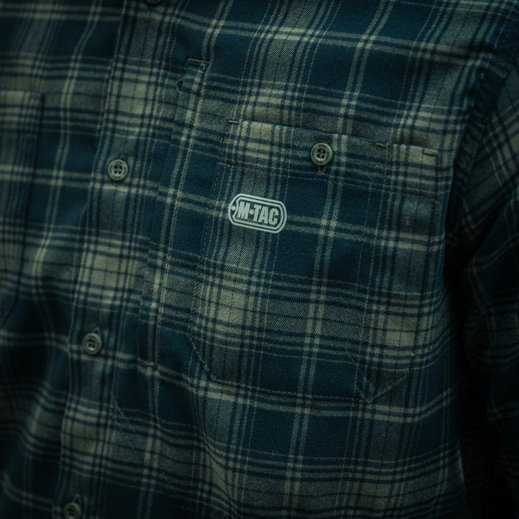 M-Tac сорочка Redneck Shirt Olive/Navy Blue