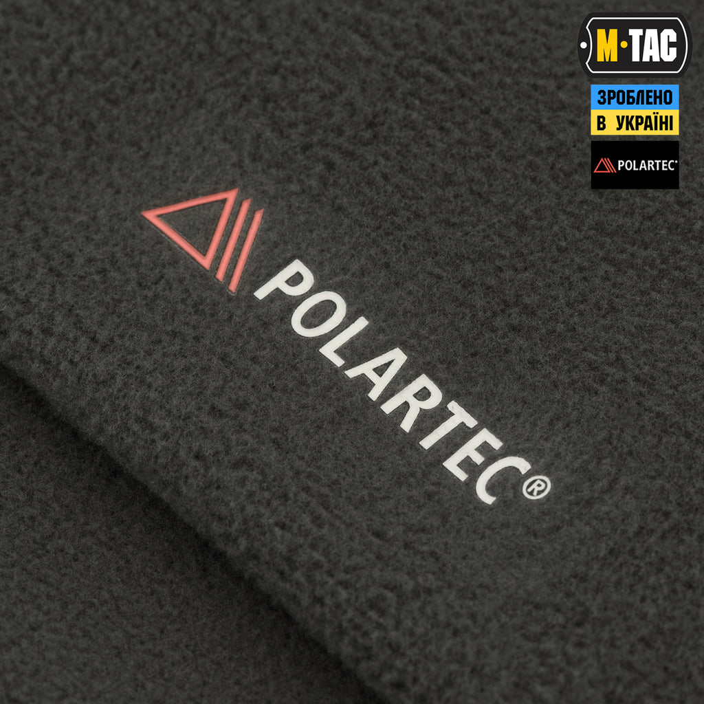 M-Tac шапка Watch Cap фліс Light Polartec Dark Grey
