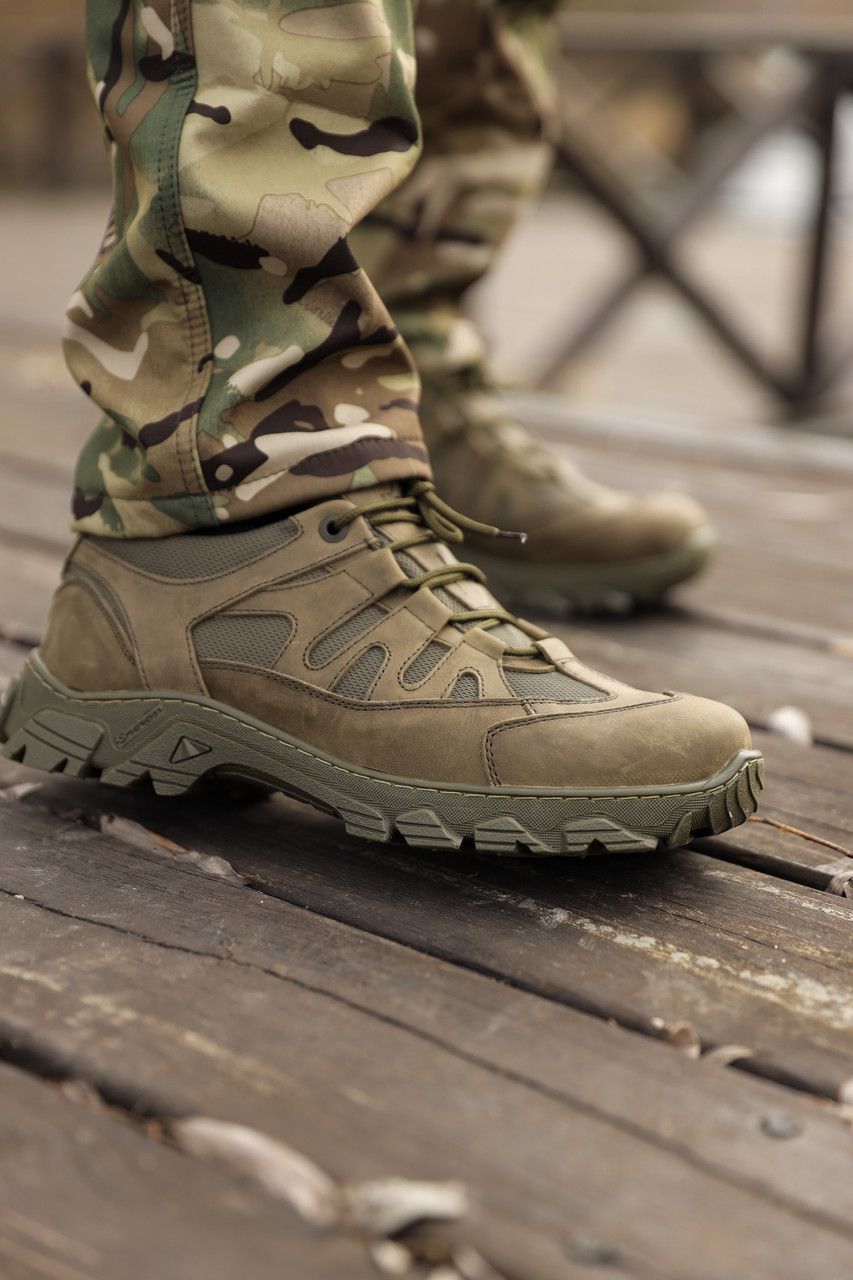 Літні кросівки Крейзі Undolini Олива (500102)