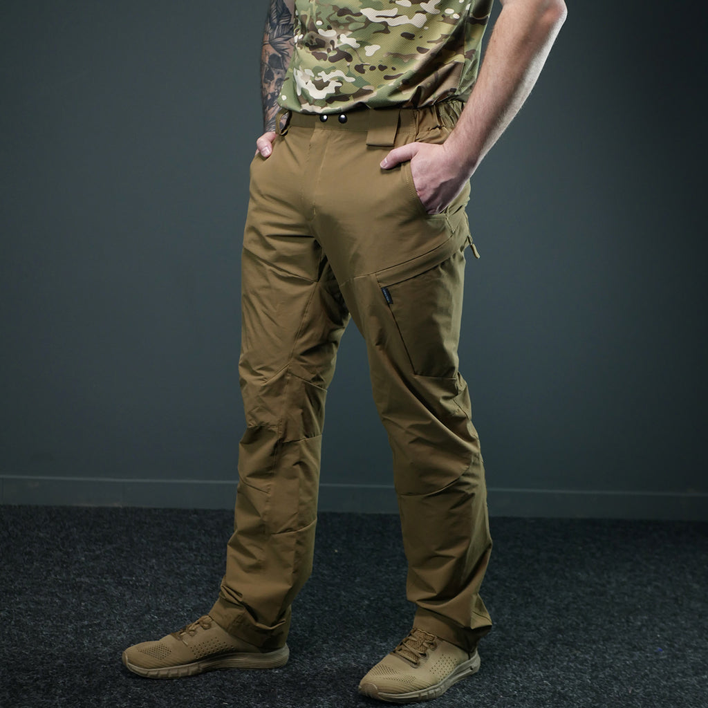 Тактичні літні штани GECON BR | Nylon-Stretch | Колір койот