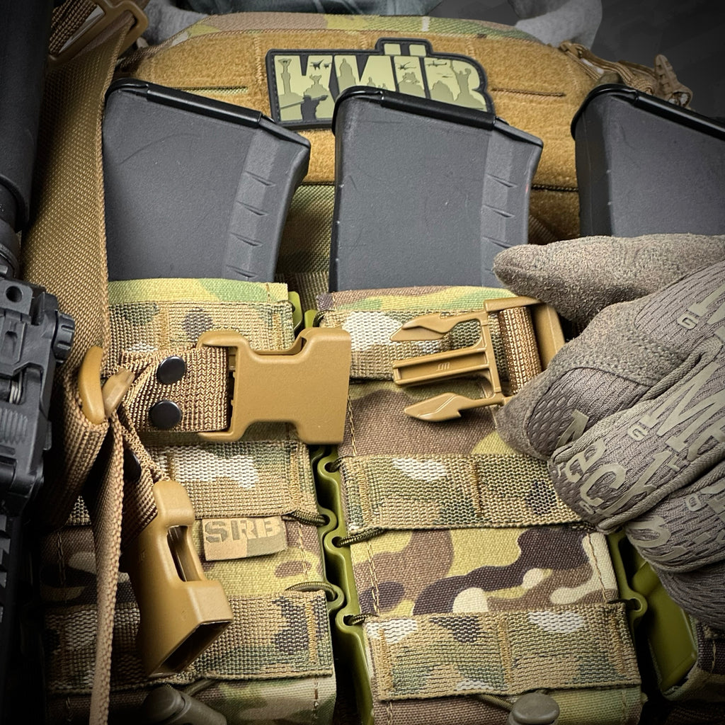 Ремінь збройовий триточковий RAGNAROK "Hel" Gen.II QD Койот