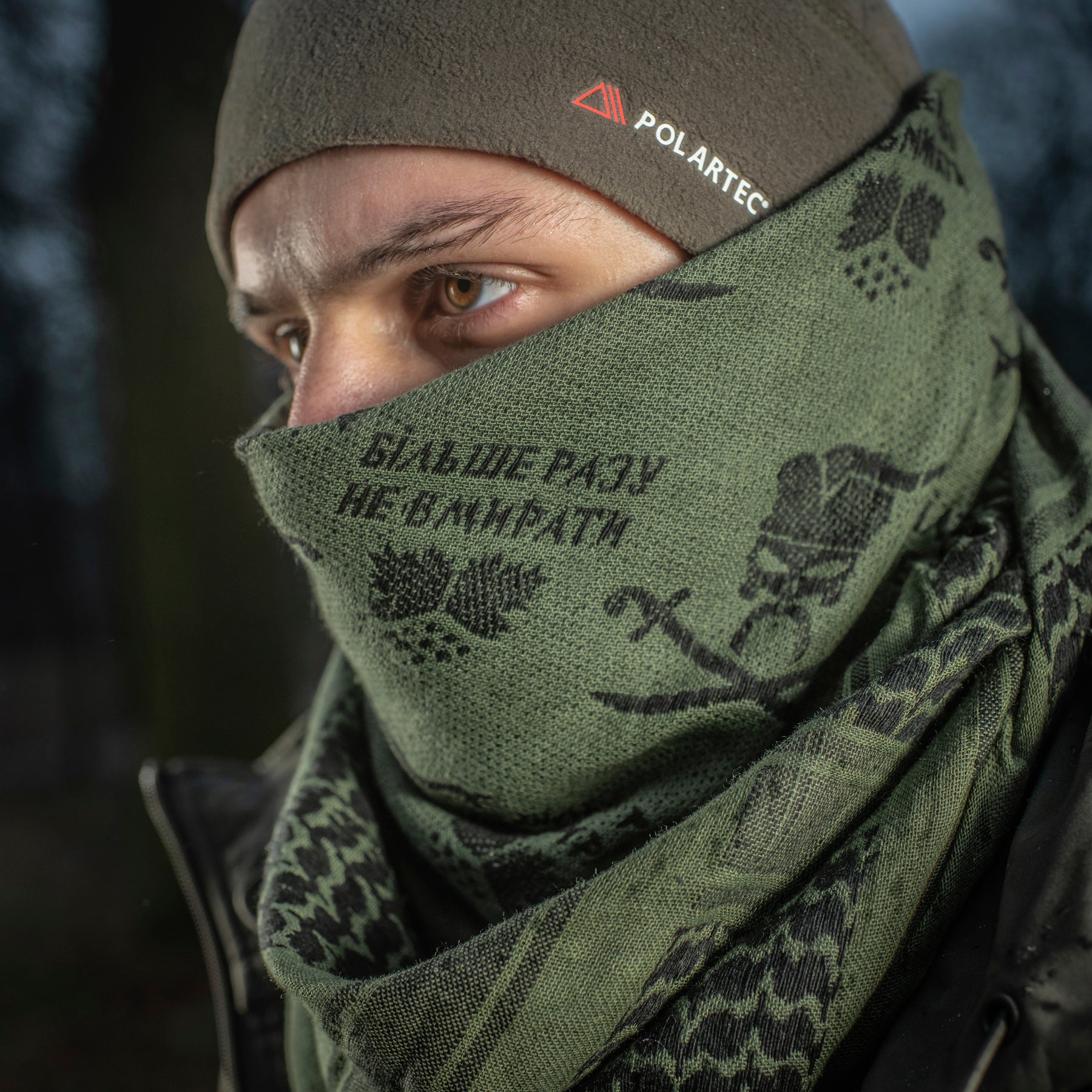 M-Tac шарф шемаг Більше разу не вмирати Olive/Black