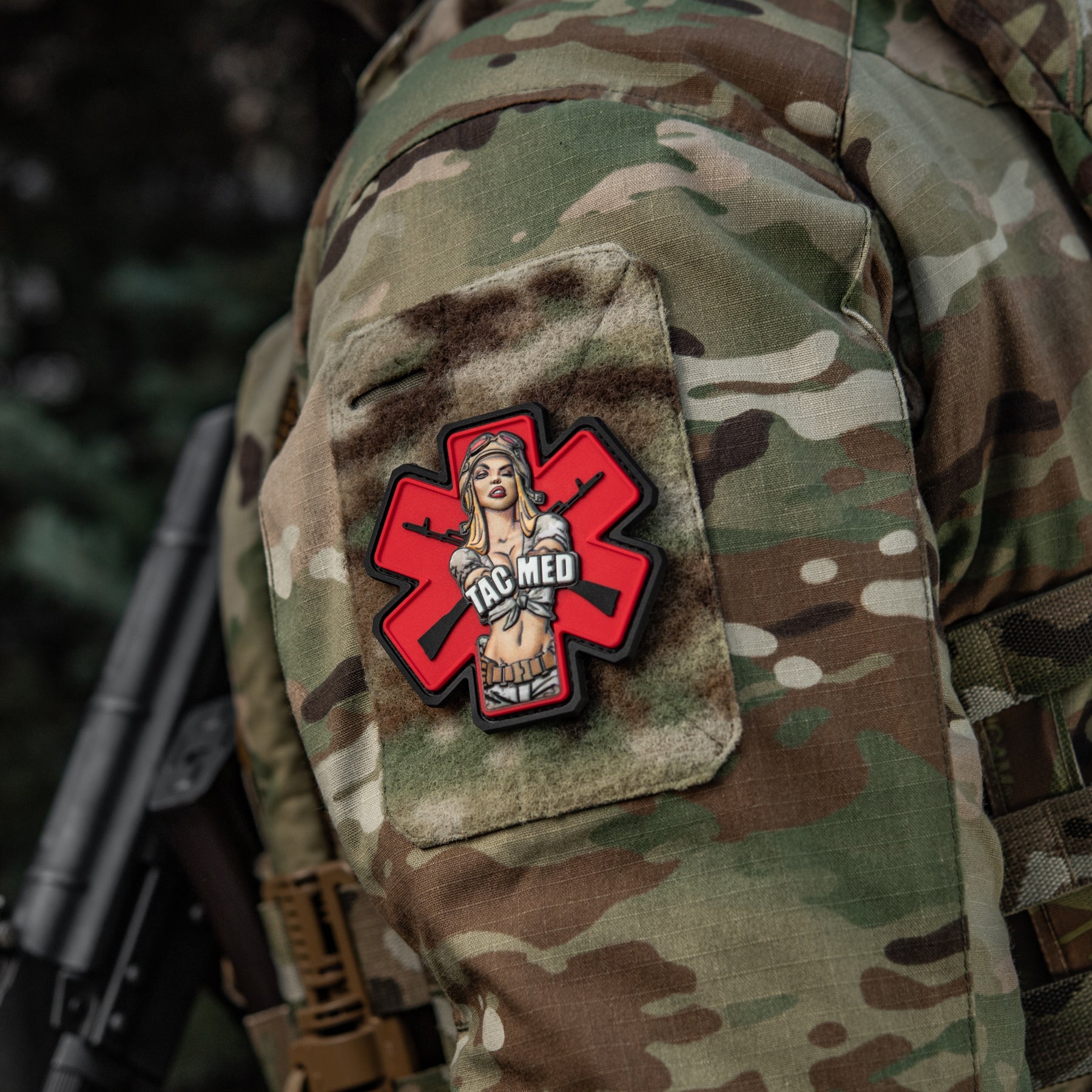 M-Tac нашивка TacMed PVC MC