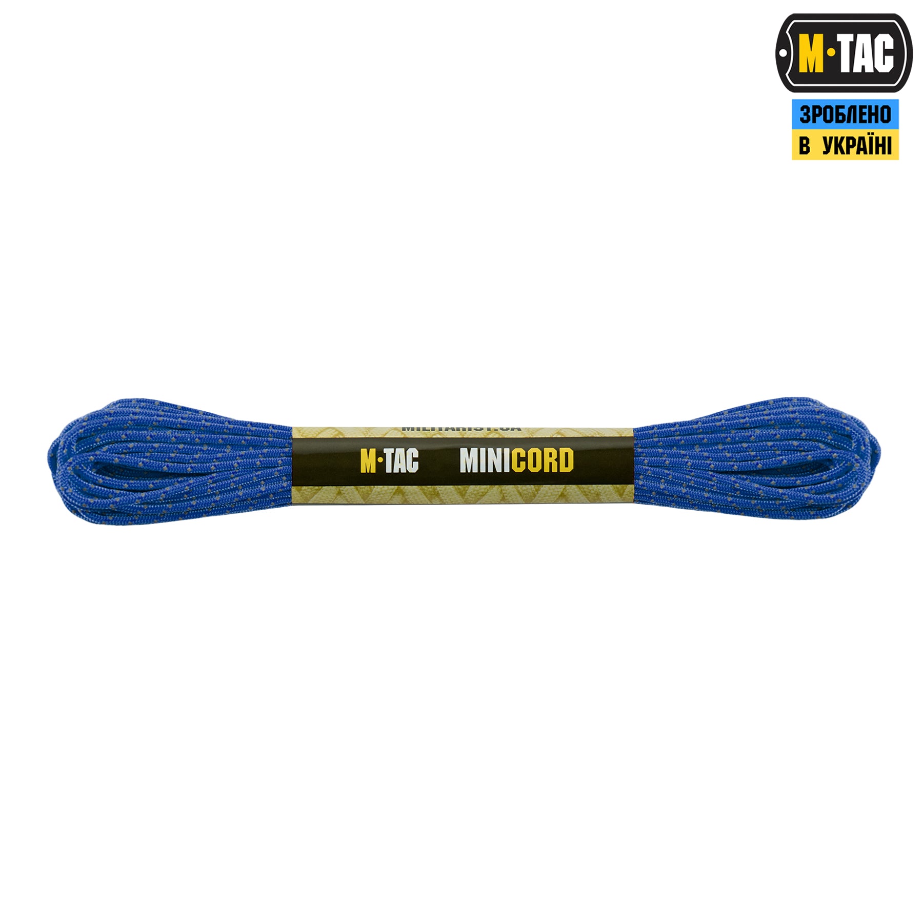M-Tac паракорд Minicord Reflective Blue 15м