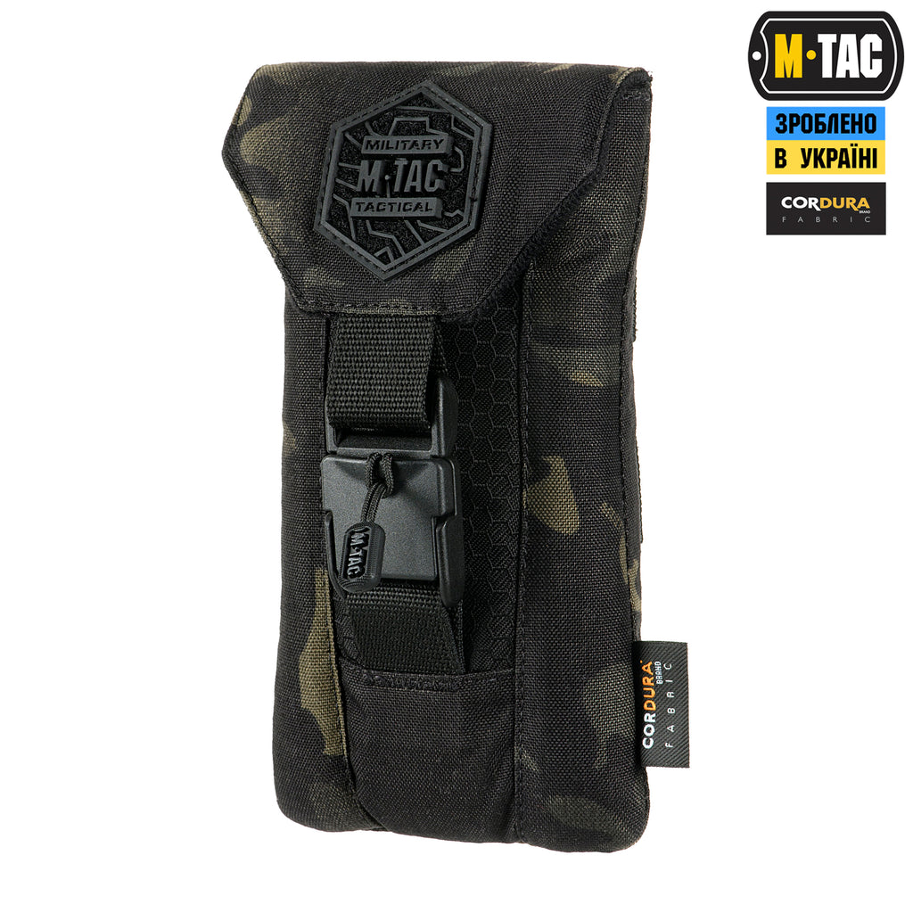 M-Tac підсумок для смартфона Elite Large Hex Multicam Black/Black