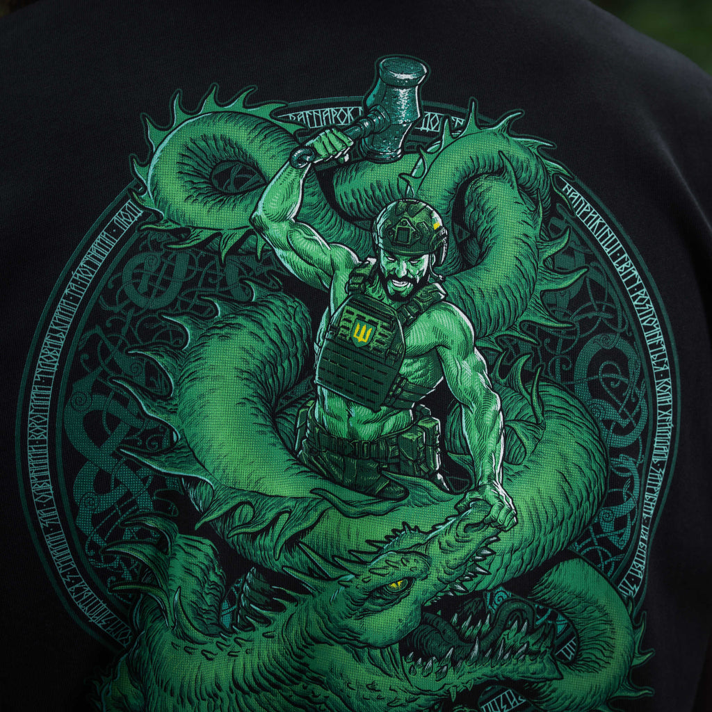 M-Tac футболка Ragnarok Night Vision Cotton Hard Black