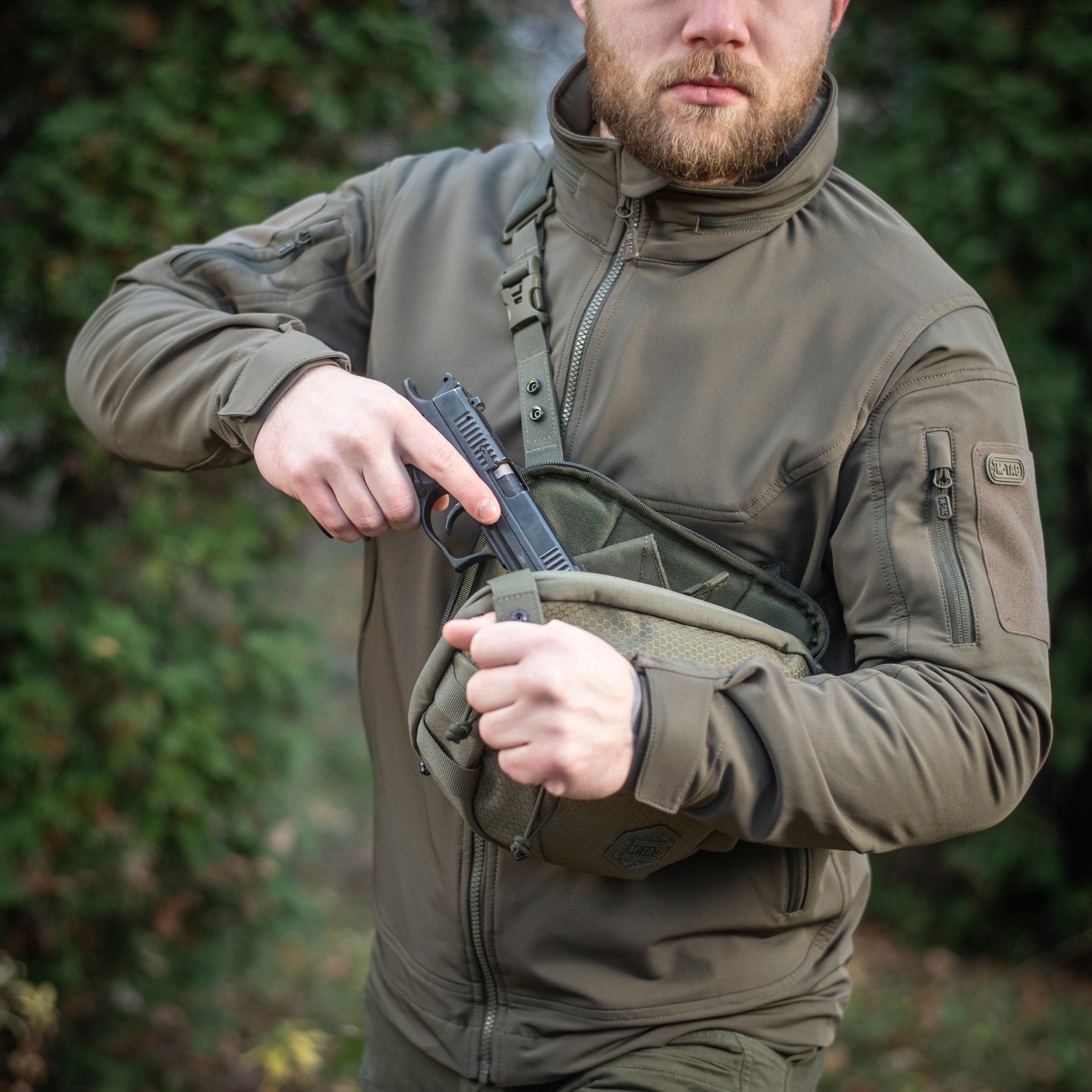 M-Tac сумка Sphaera Hex Hardsling Bag Gen.III Elite Ranger Green