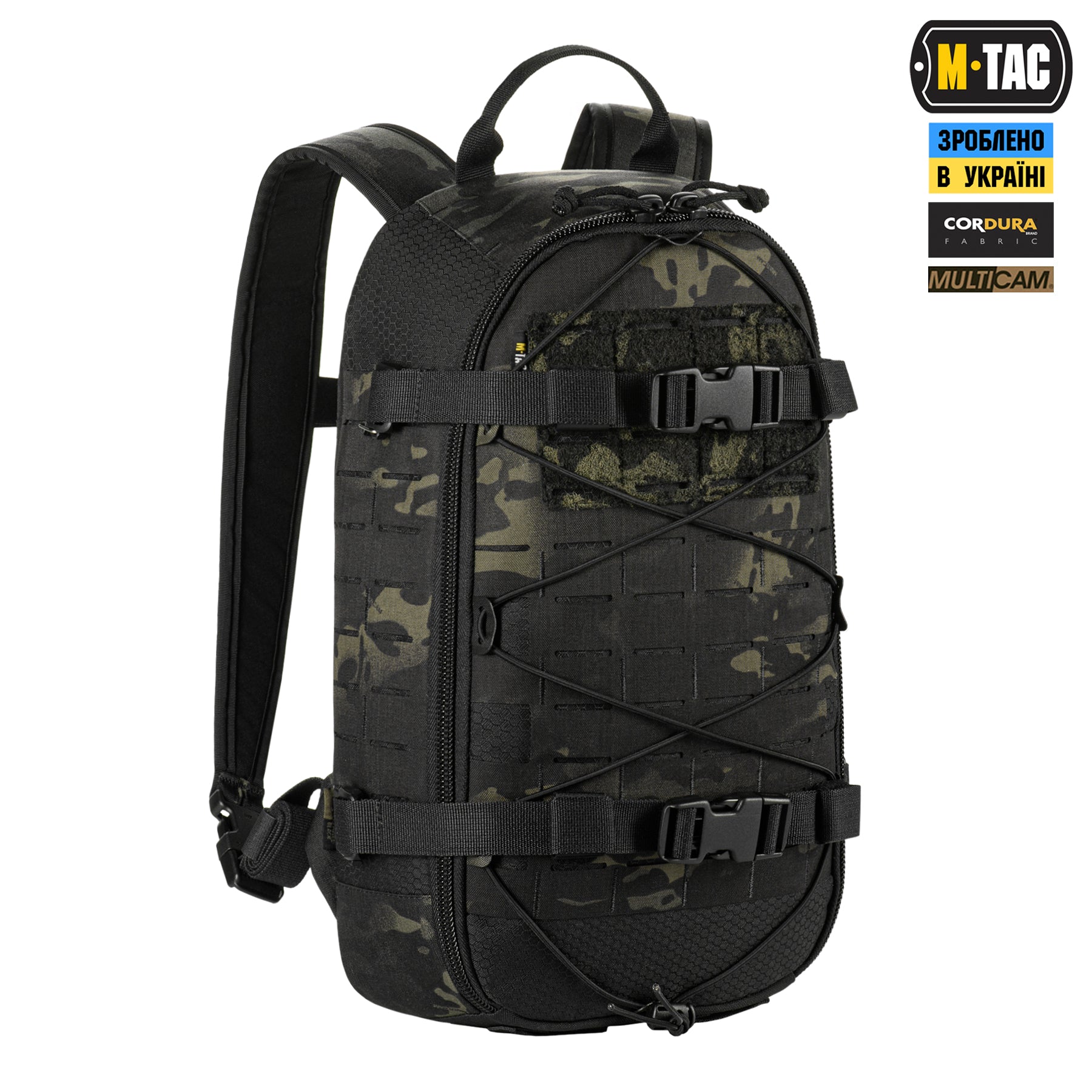 M-Tac рюкзак Sturm з ергономічними лямками Elite Gen.II Multicam Black