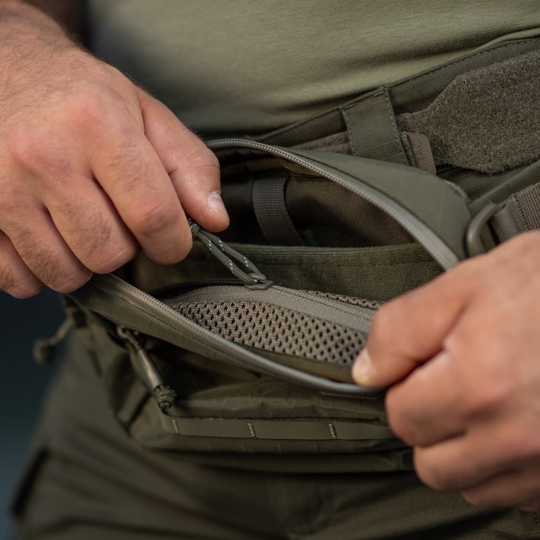 M-Tac сумка City Waist Bag X-Pac Elite Ranger Green
