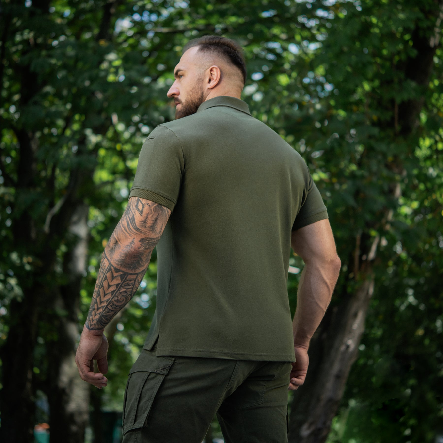 M-Tac поло Basic 65/35 Army Olive