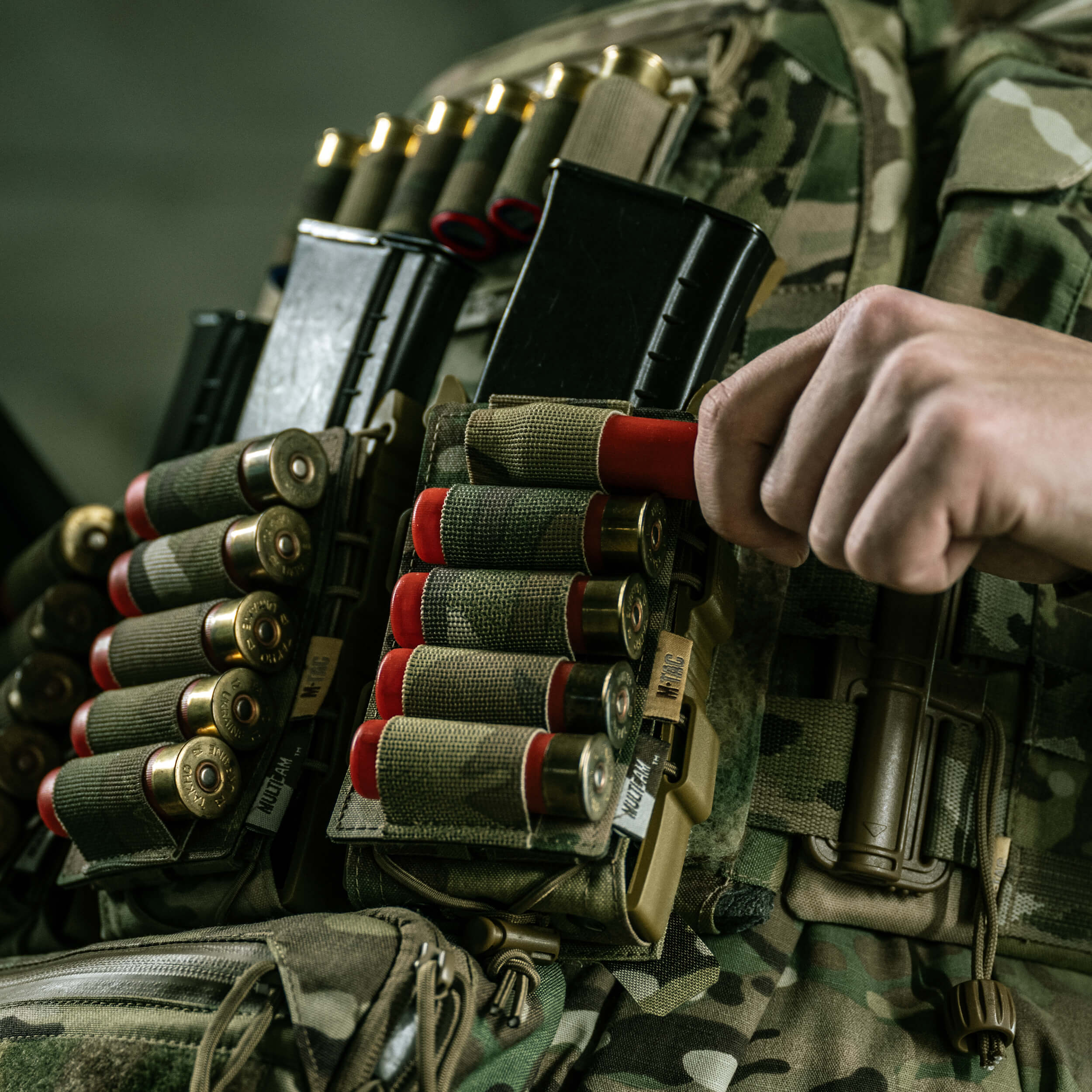 M-Tac підсумок для набоїв 12 калібру Laser Cut Multicam