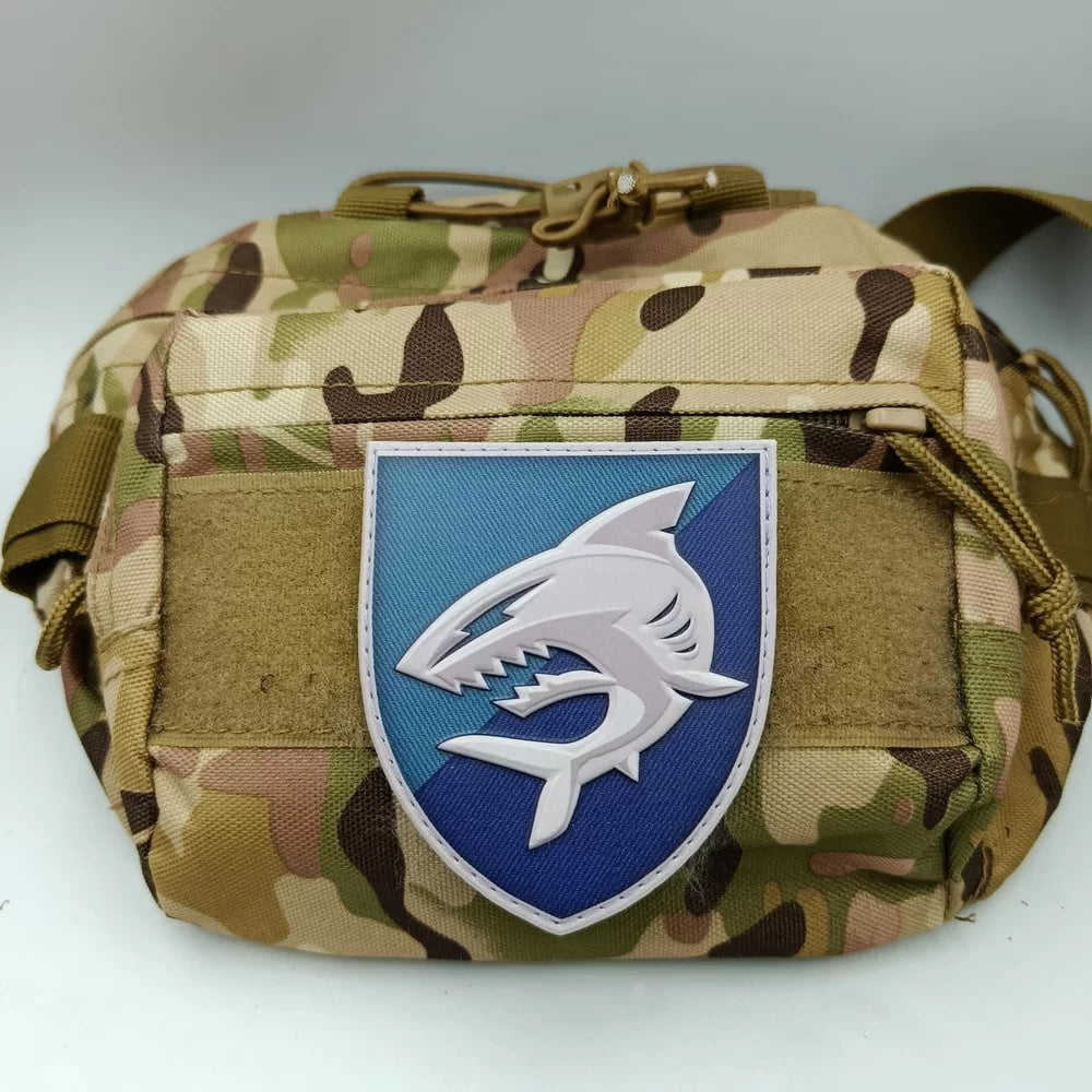 Шеврон ПВХ ЗСУ 40 окрема бригада берегової оборони