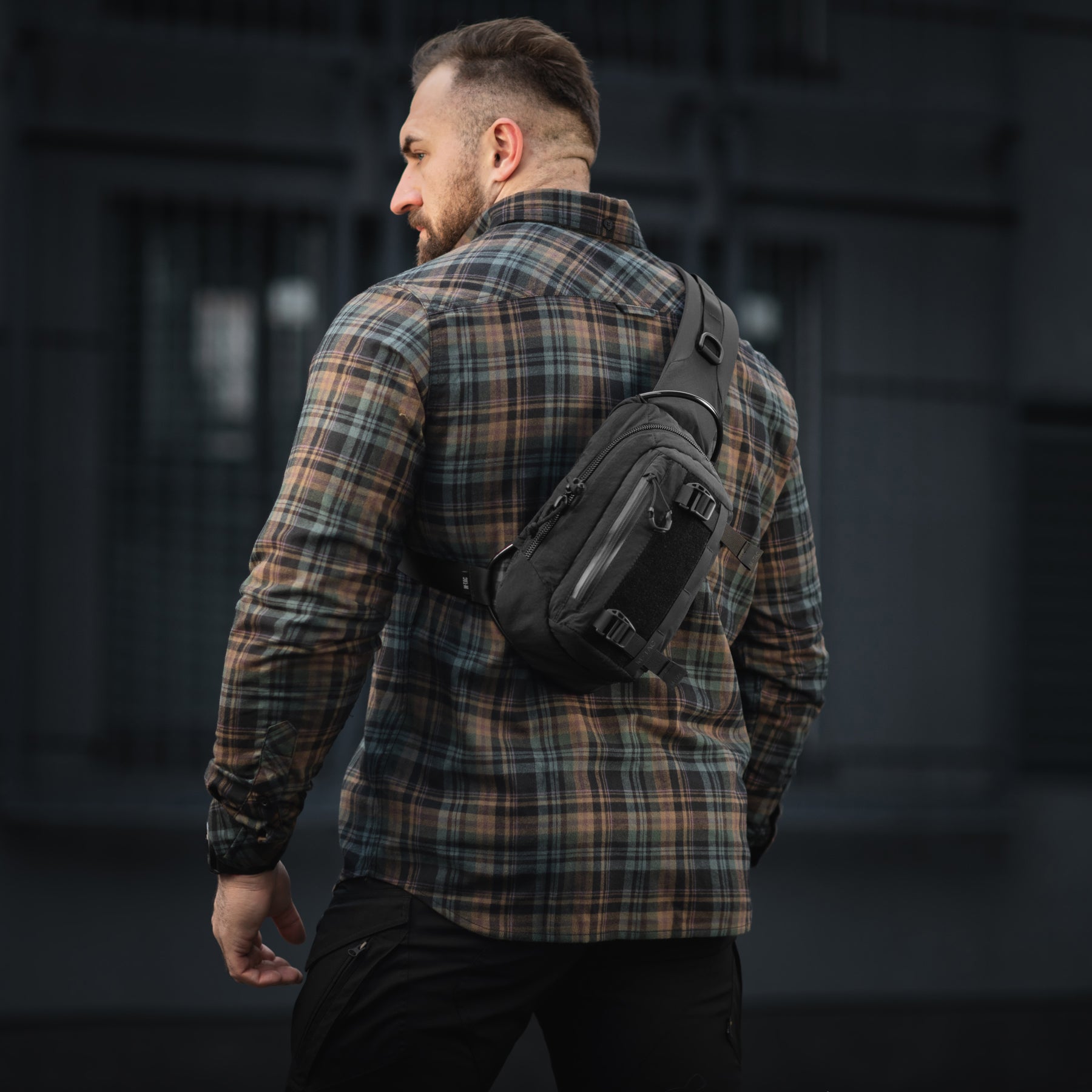 M-Tac сумка Sling Civilian Lite-NR Black