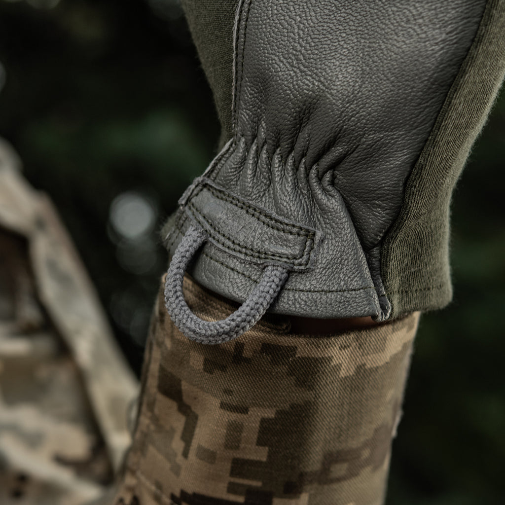 M-Tac рукавички Nomex Sport Leather Olive