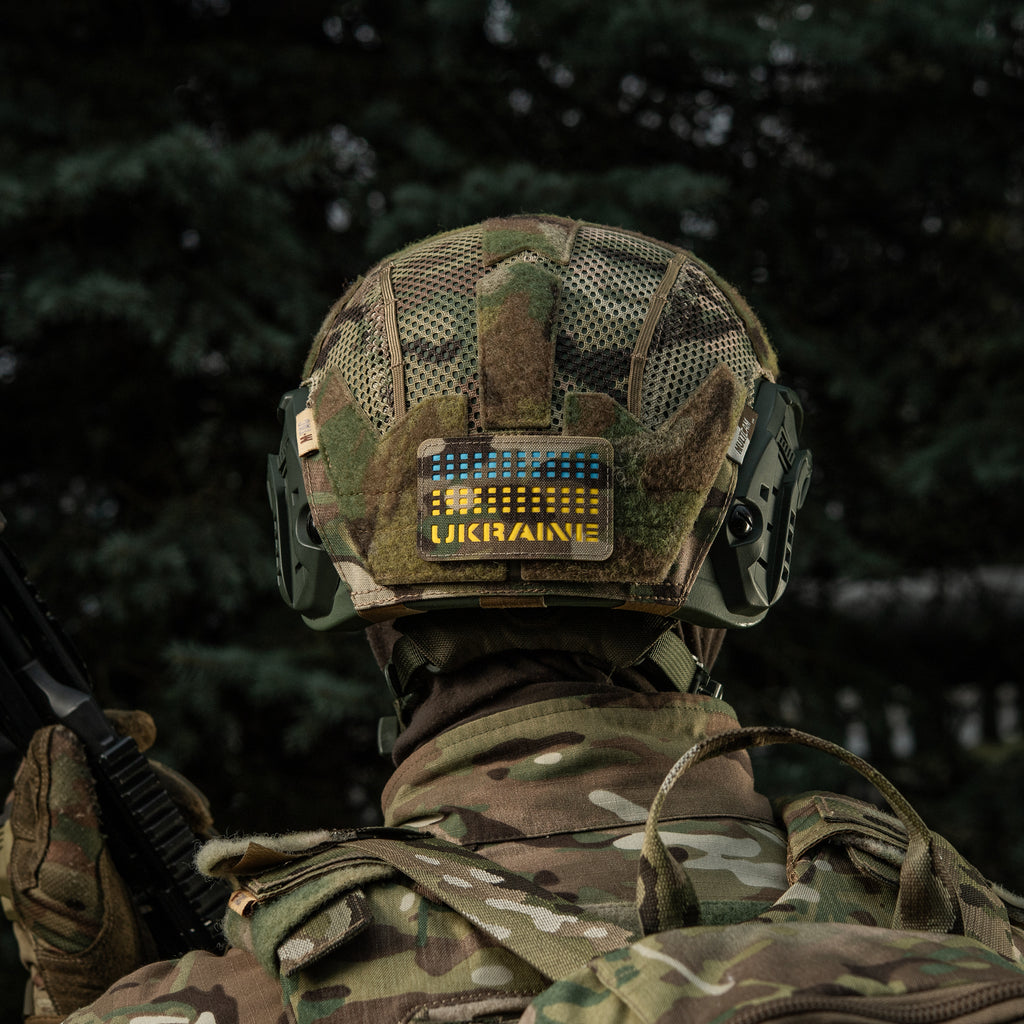 M-Tac нашивка Ukraine Laser Cut Multicam/Yellow/Blue/GID
