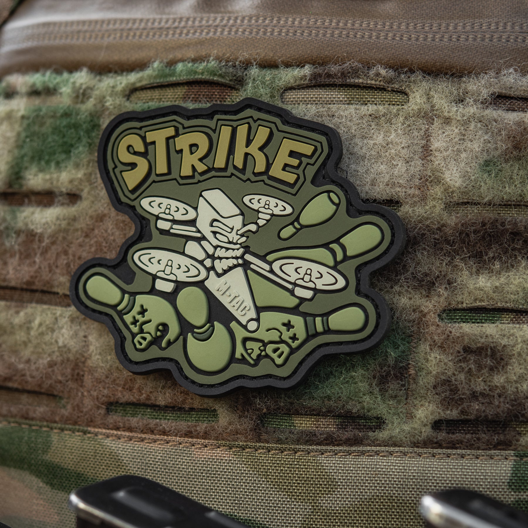 M-Tac нашивка Strike (PVC)