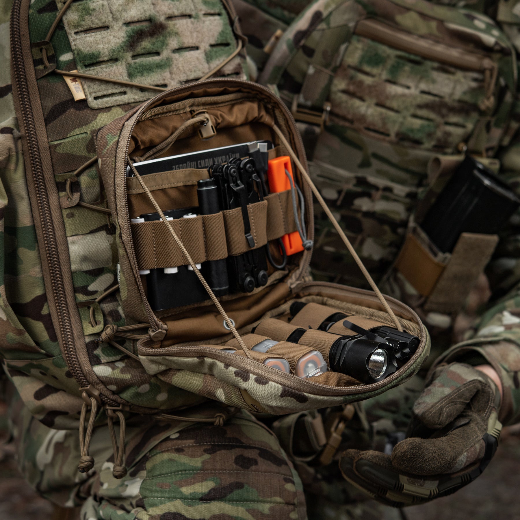 M-Tac підсумок органайзер Elite Multicam
