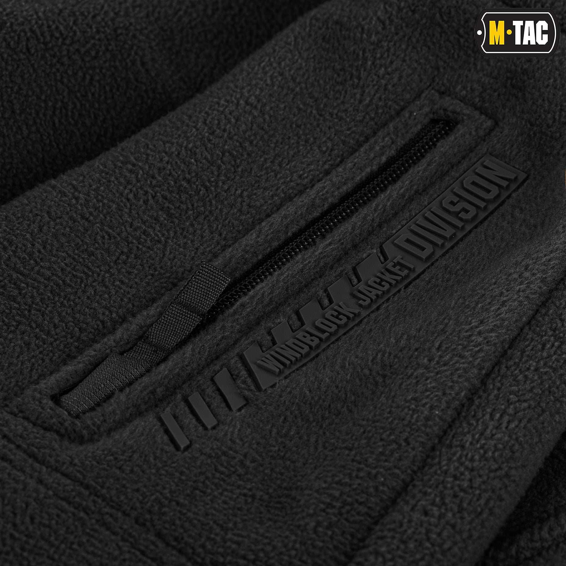 M-Tac куртка флісова Windblock Division Gen.II Black