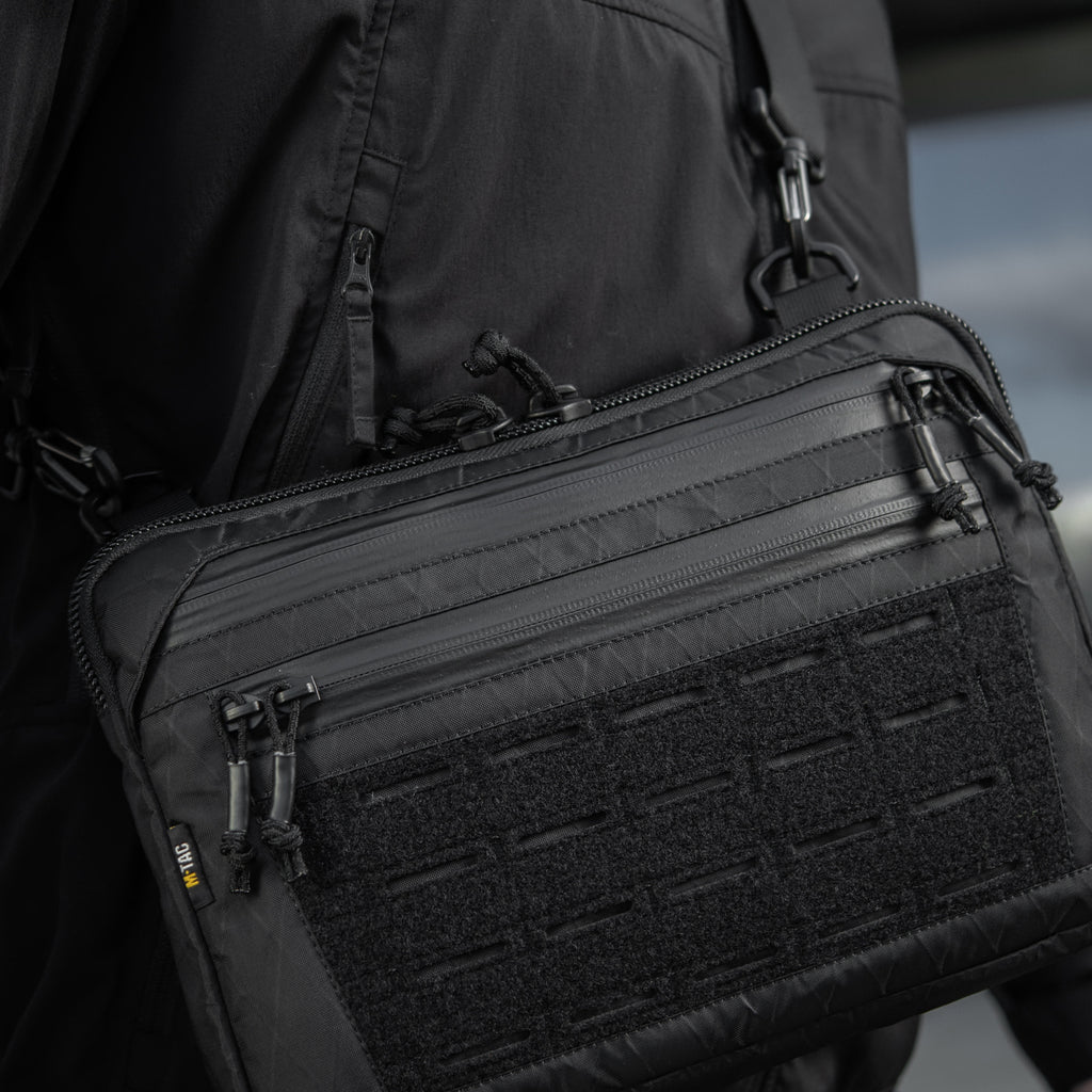 M-Tac сумка Admin Bag Medium X-PAC Elite з липучкою Black