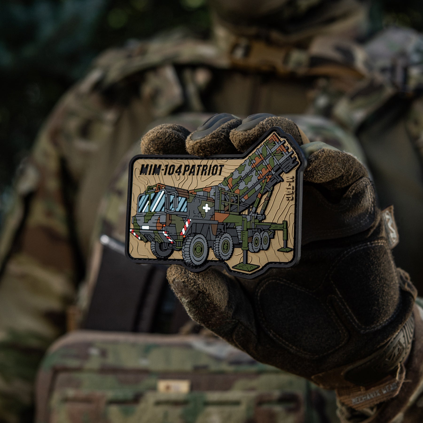 M-Tac нашивка MIM-104 Patriot (PVC)