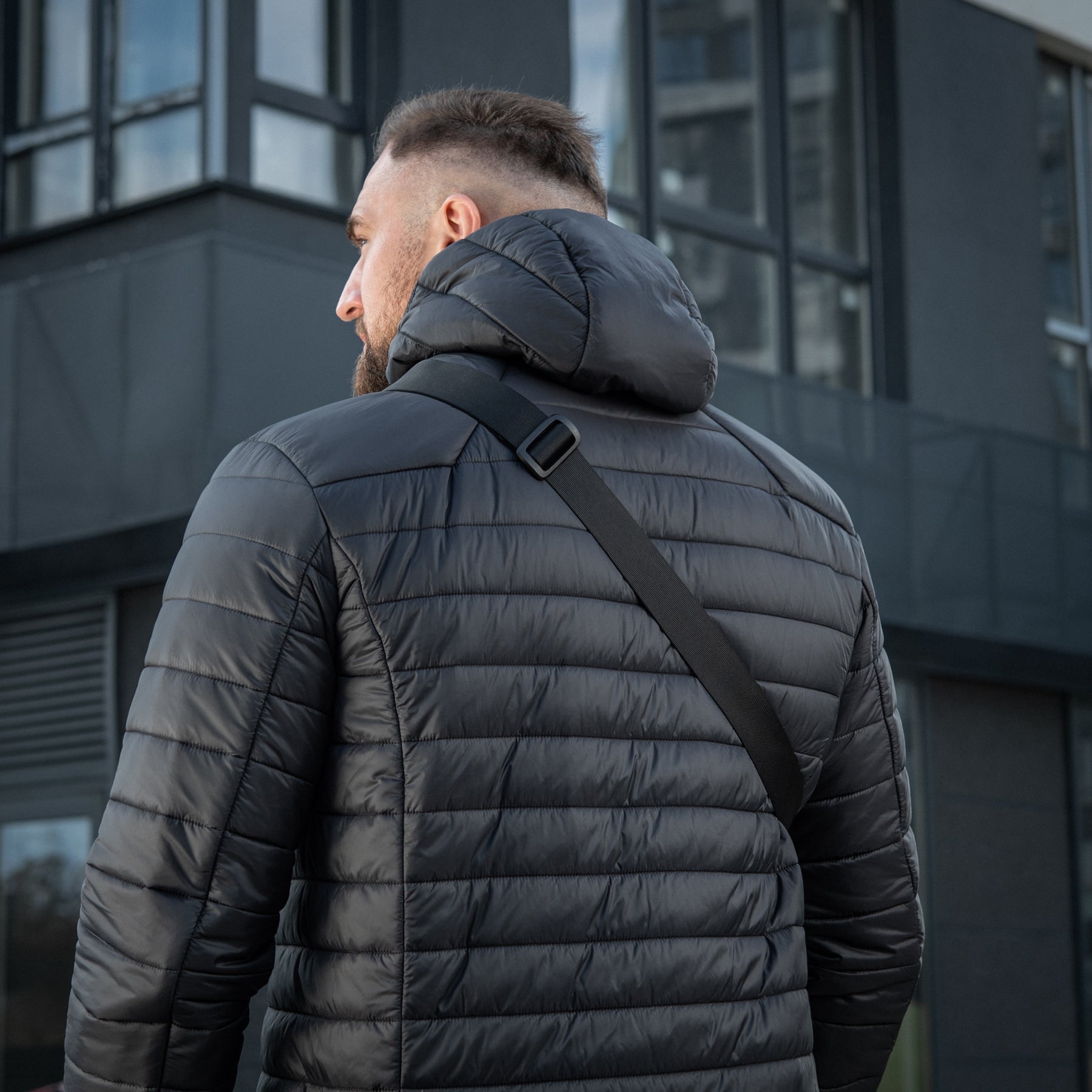 M-Tac сумка Admin Bag Medium Elite з липучкою Hex Black