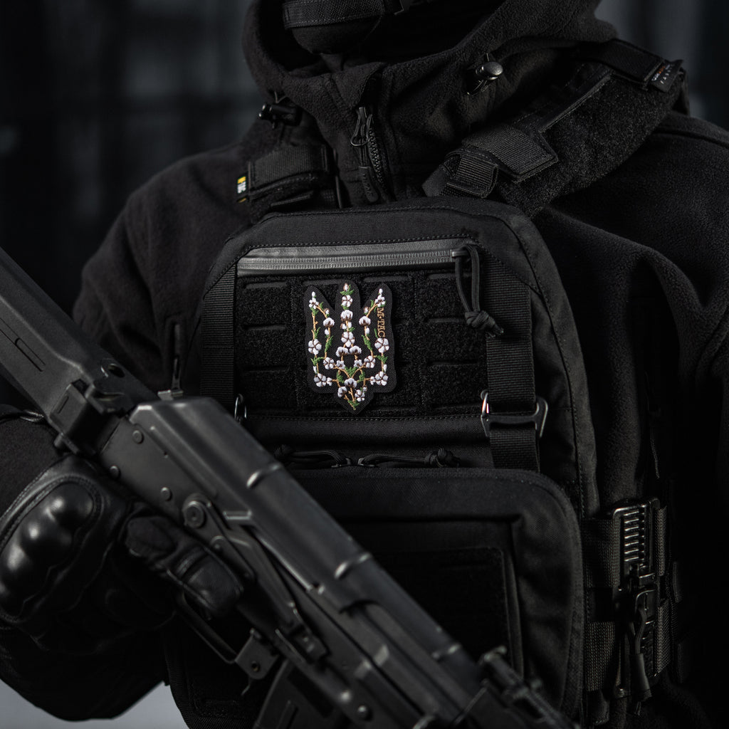 M-Tac нашивка Бавовна (вишивка) Black