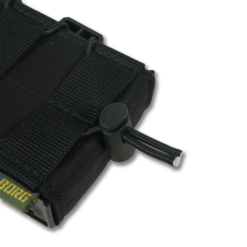 Посилений підсумок Kiborg GU Single Mag Pouch Чорний