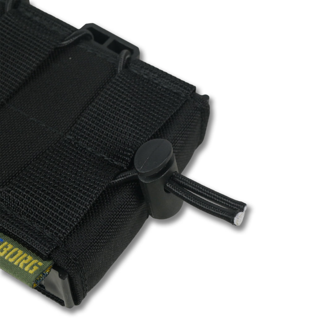 Посилений підсумок Kiborg GU Single Mag Pouch Чорний