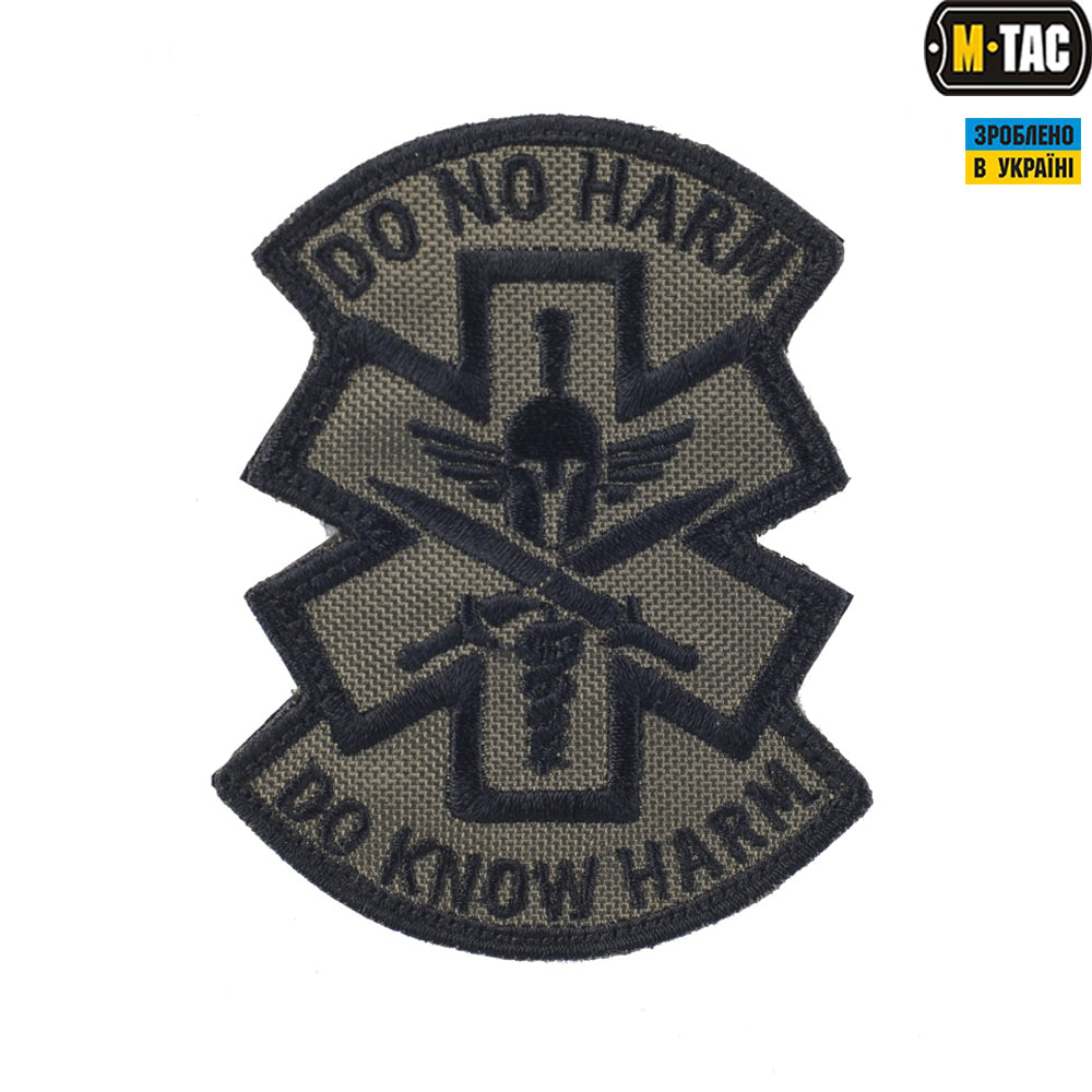 M-Tac нашивка Do No Harm олива