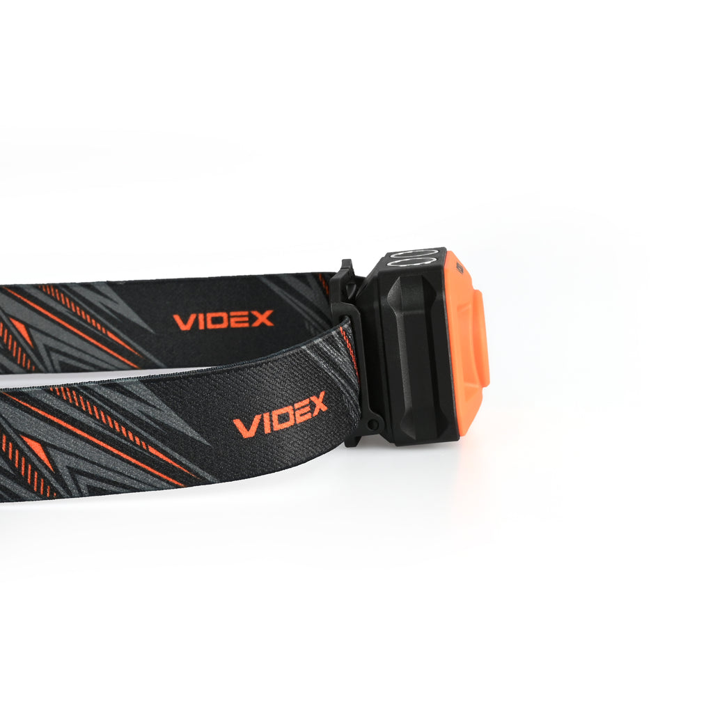 Налобний світлодіодний ліхтарик VIDEX VLF-H085-OR 400Lm 5000K