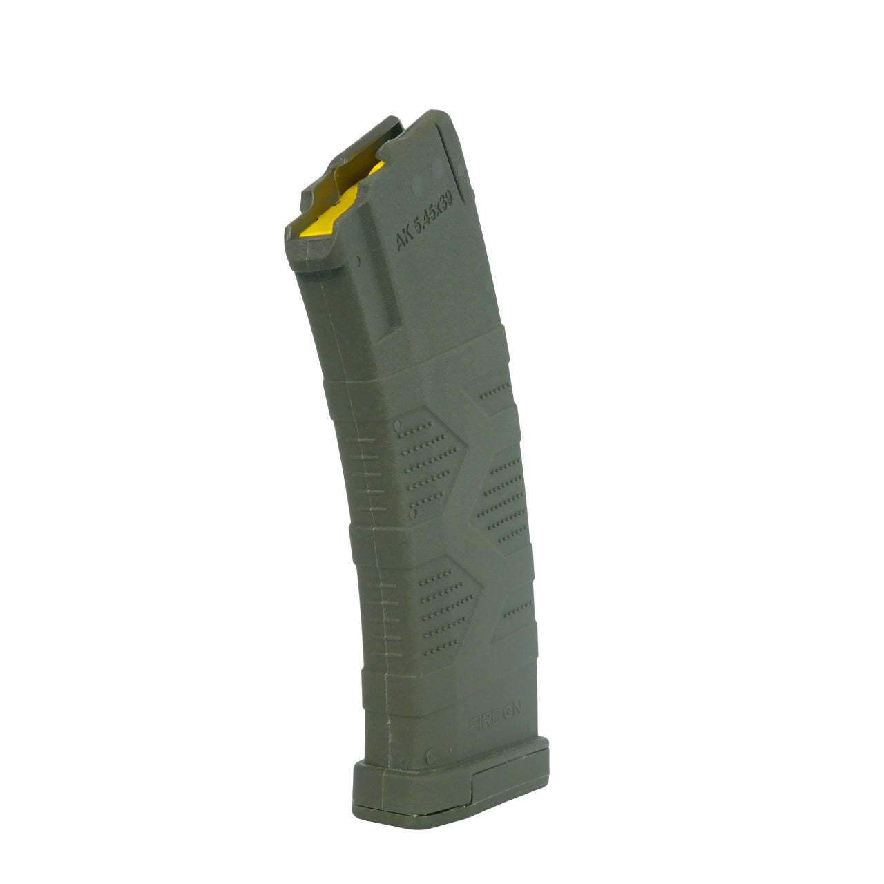 Магазин FireON АК30 5,45*39 Олива / Жовтий подавач