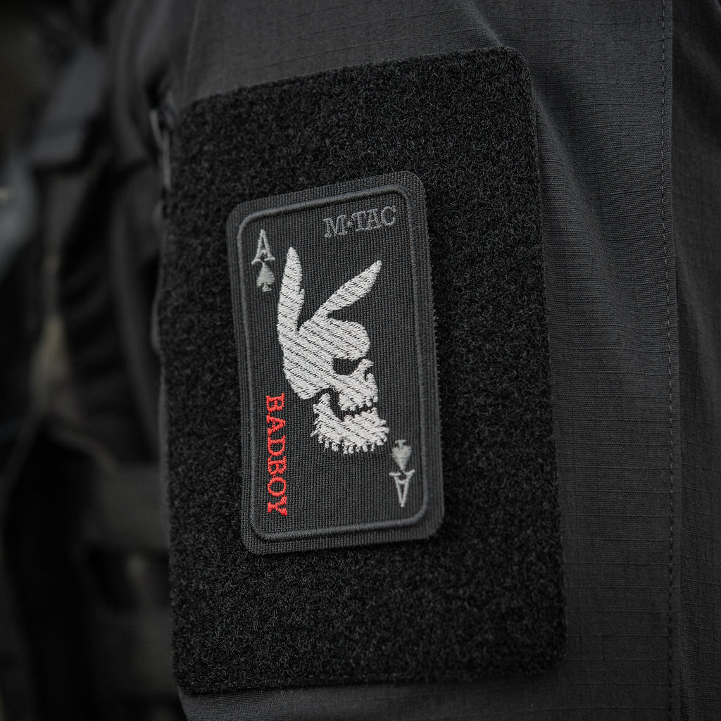 M-Tac нашивка Bad Boy (вишивка) Black