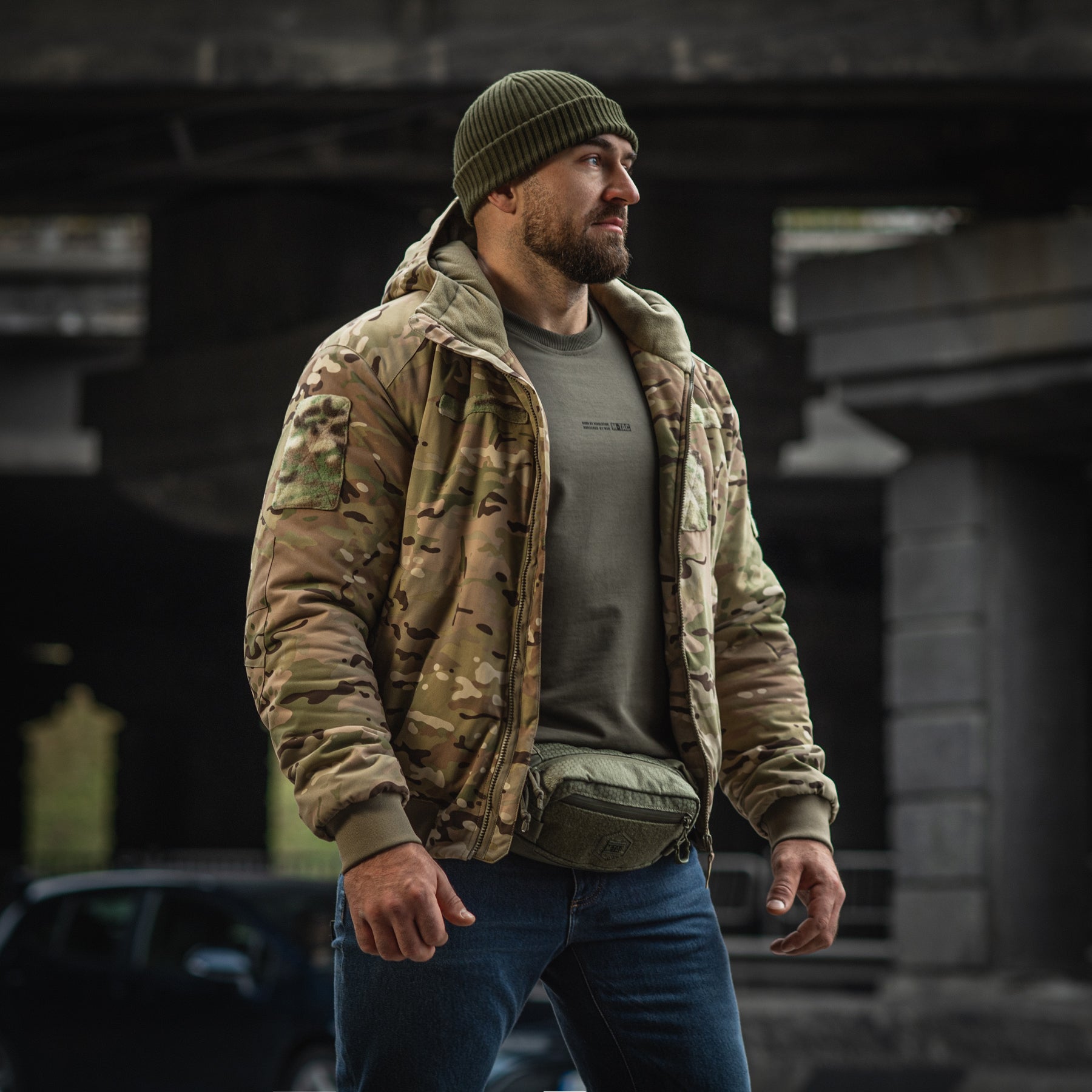 M-Tac куртка MA-1 Hooded Military MC