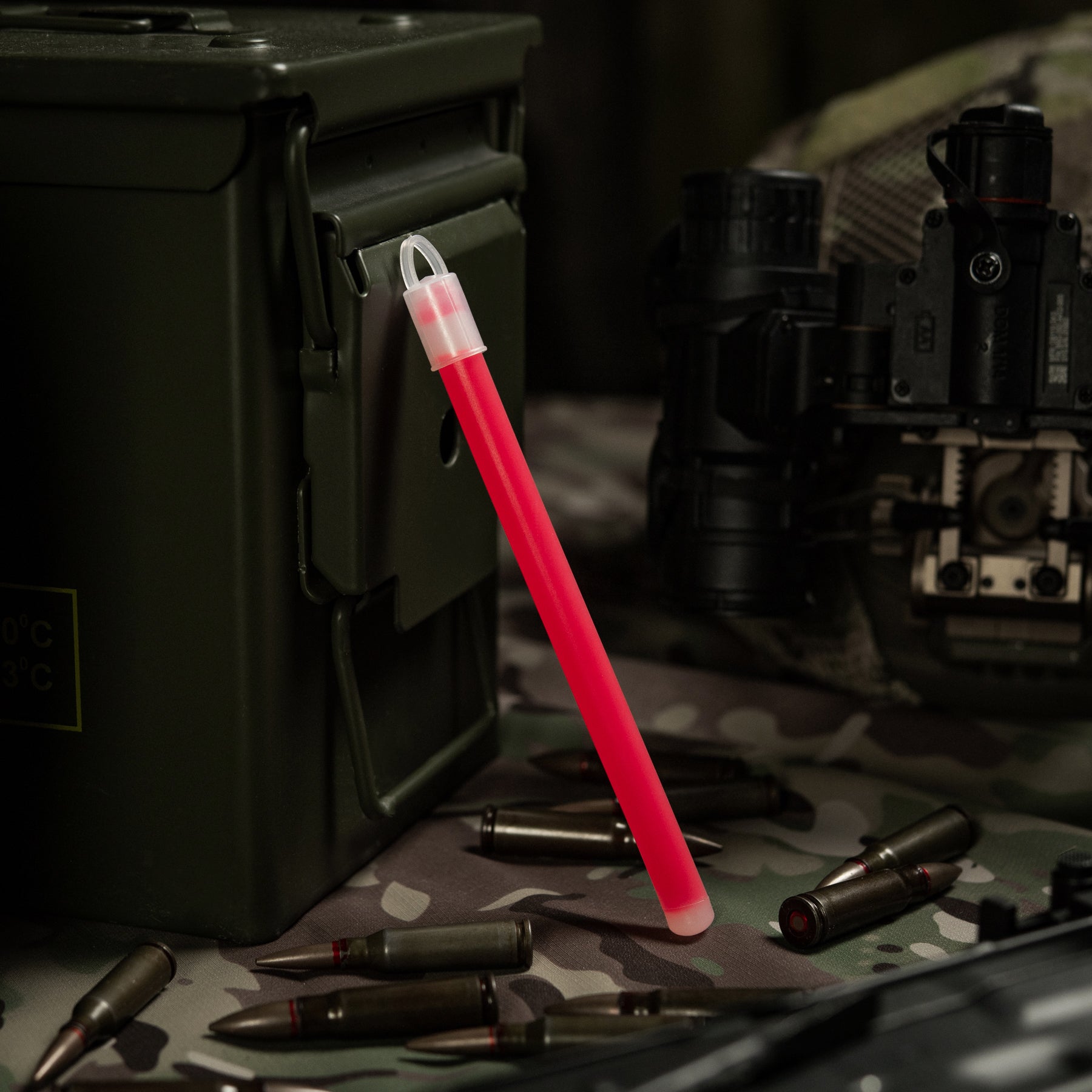 M-Tac химсвет 15 см червоний