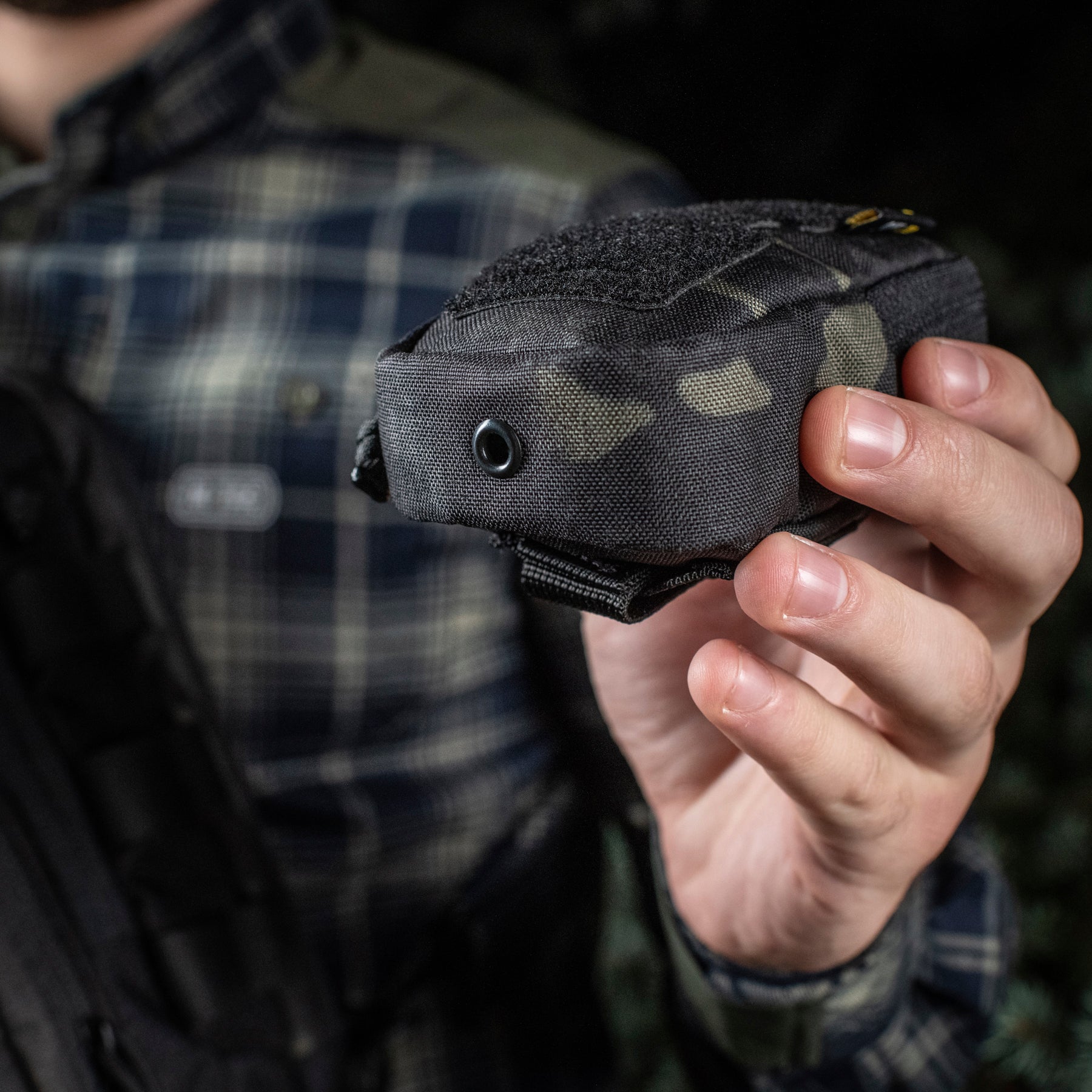 M-Tac підсумок утилітарний плечовий Elite Gen.II Multicam Black