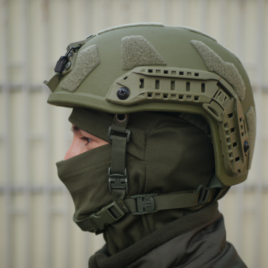 Балістичний шолом Олива (M, L) FAST PE GEN III AGGRESSIVE